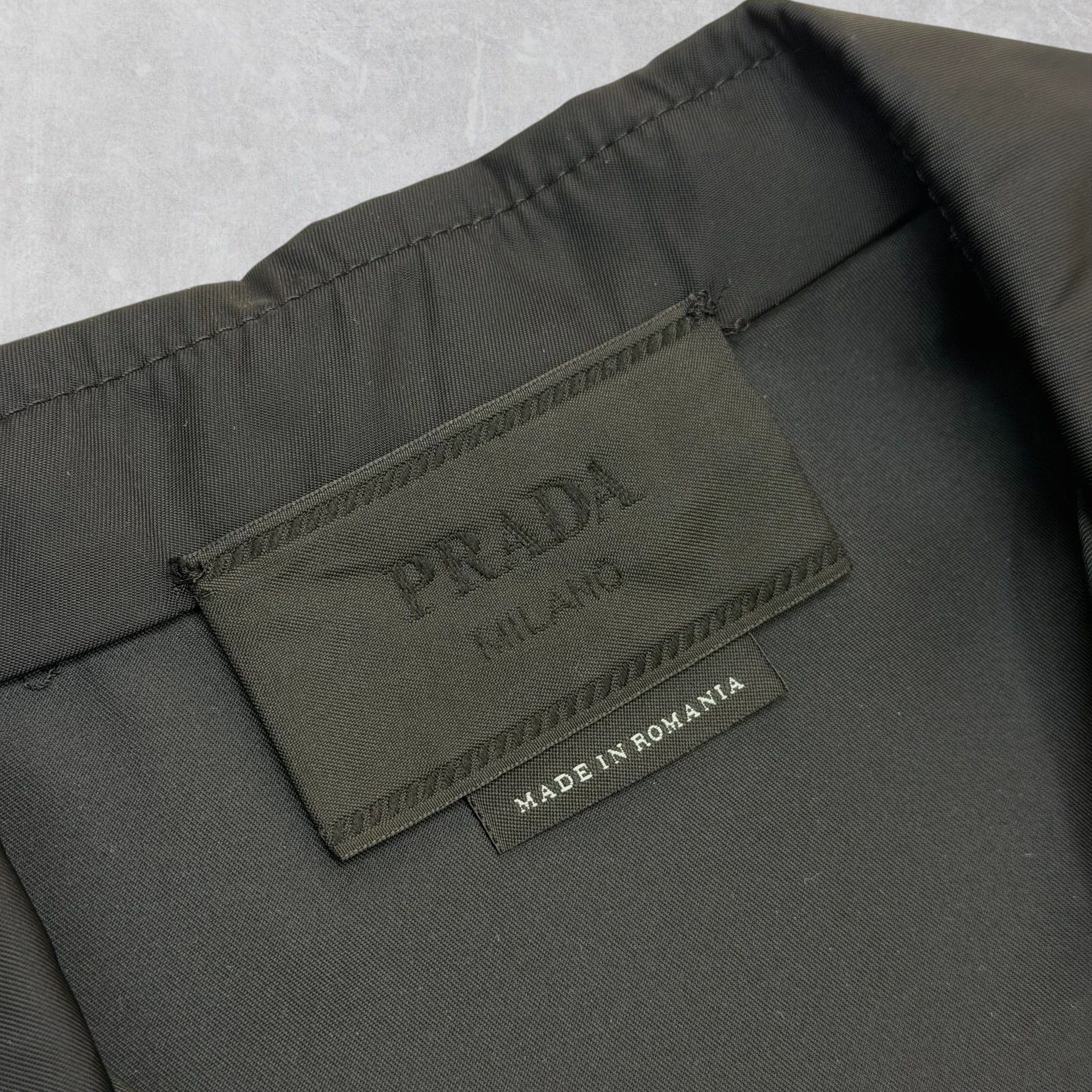 Prada Prada Re-Nylon Short Sleeve Shirt Black M Size US M / EU 48-50 / 2 - 5 Thumbnail