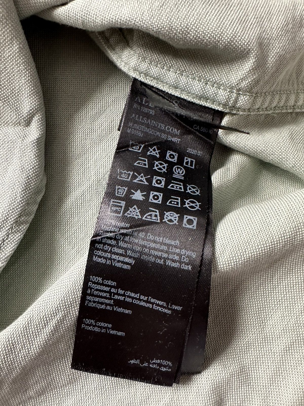 Allsaints allsaints shirt men short sleeve button small Size US S / EU 44-46 / 1 - 10 Thumbnail