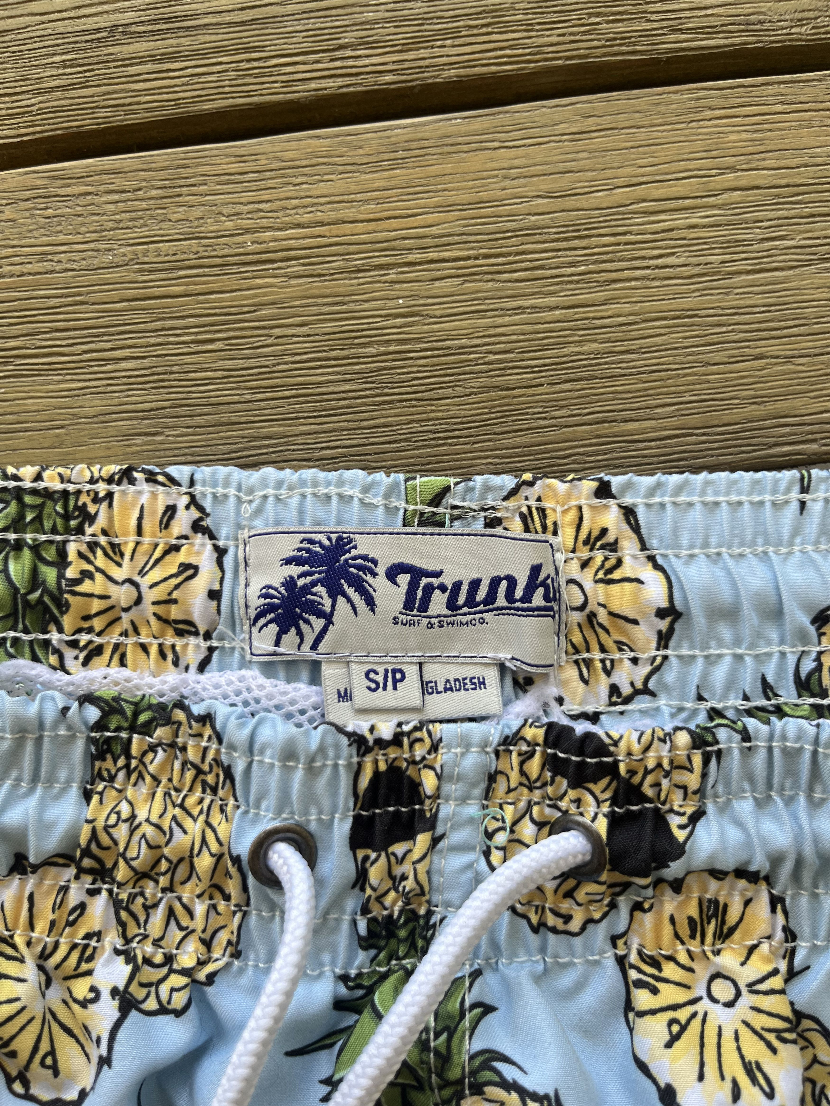 Vintage Pineapple Swim Trunks Size US 31 - 3 Thumbnail