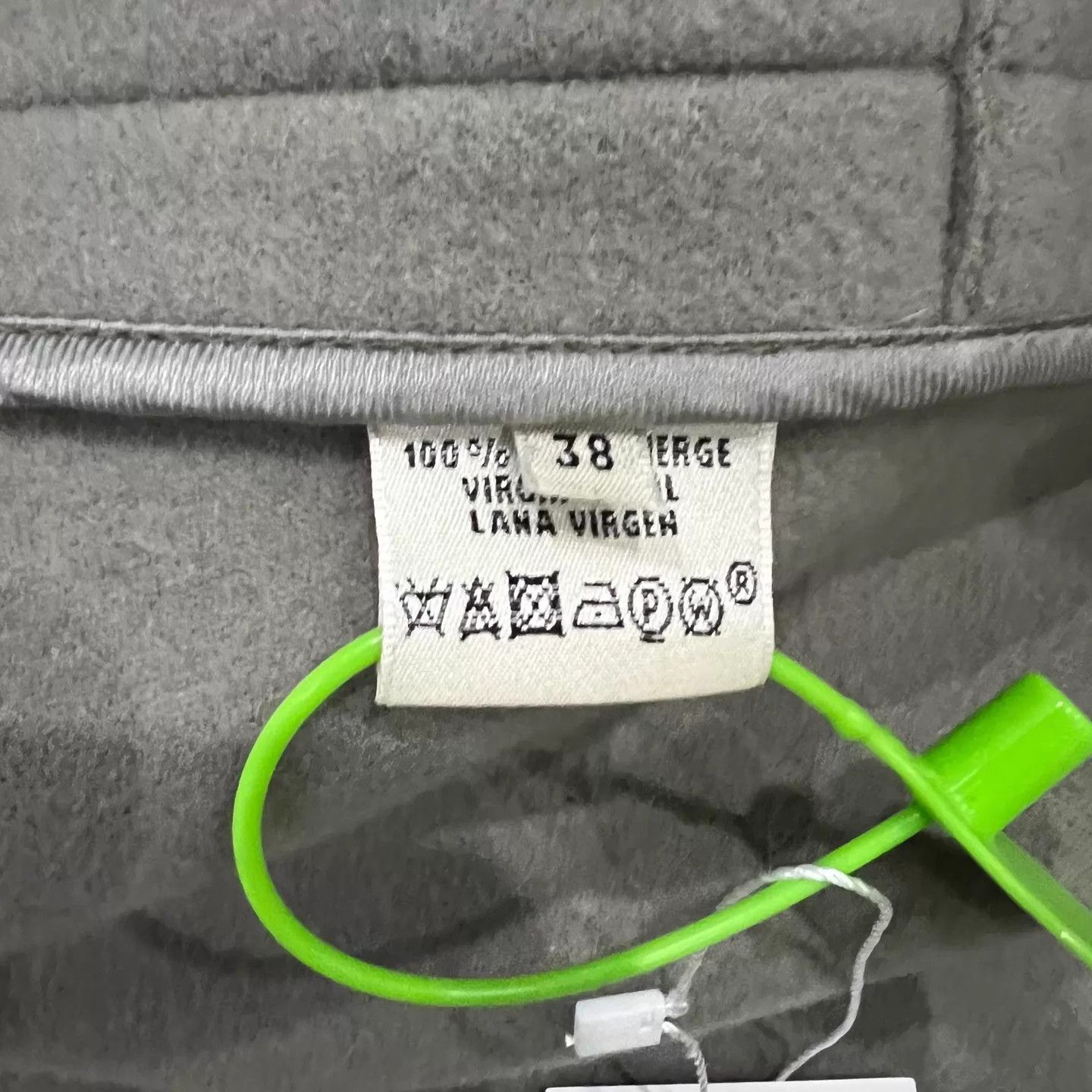 Hermes Hermes dusty gray-green wool lapel overcoat Size S / US 4 / IT 40 - 6 Thumbnail