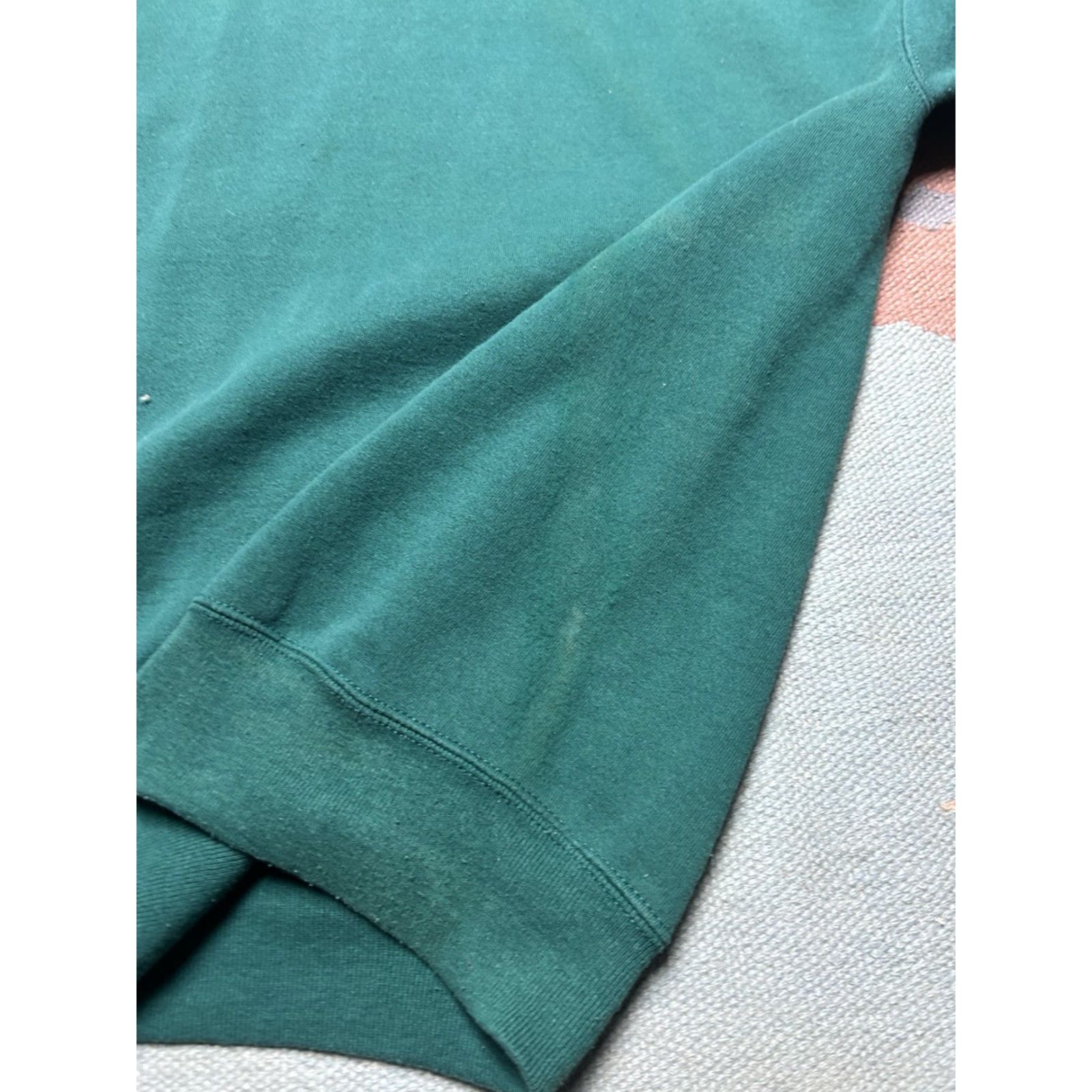 Lee VINTAGE Lee Sweatshirt Crewneck 80s 90s Heavyweight Forest Green XL Mens Pullover Size US XL / EU 56 / 4 - 4 Thumbnail