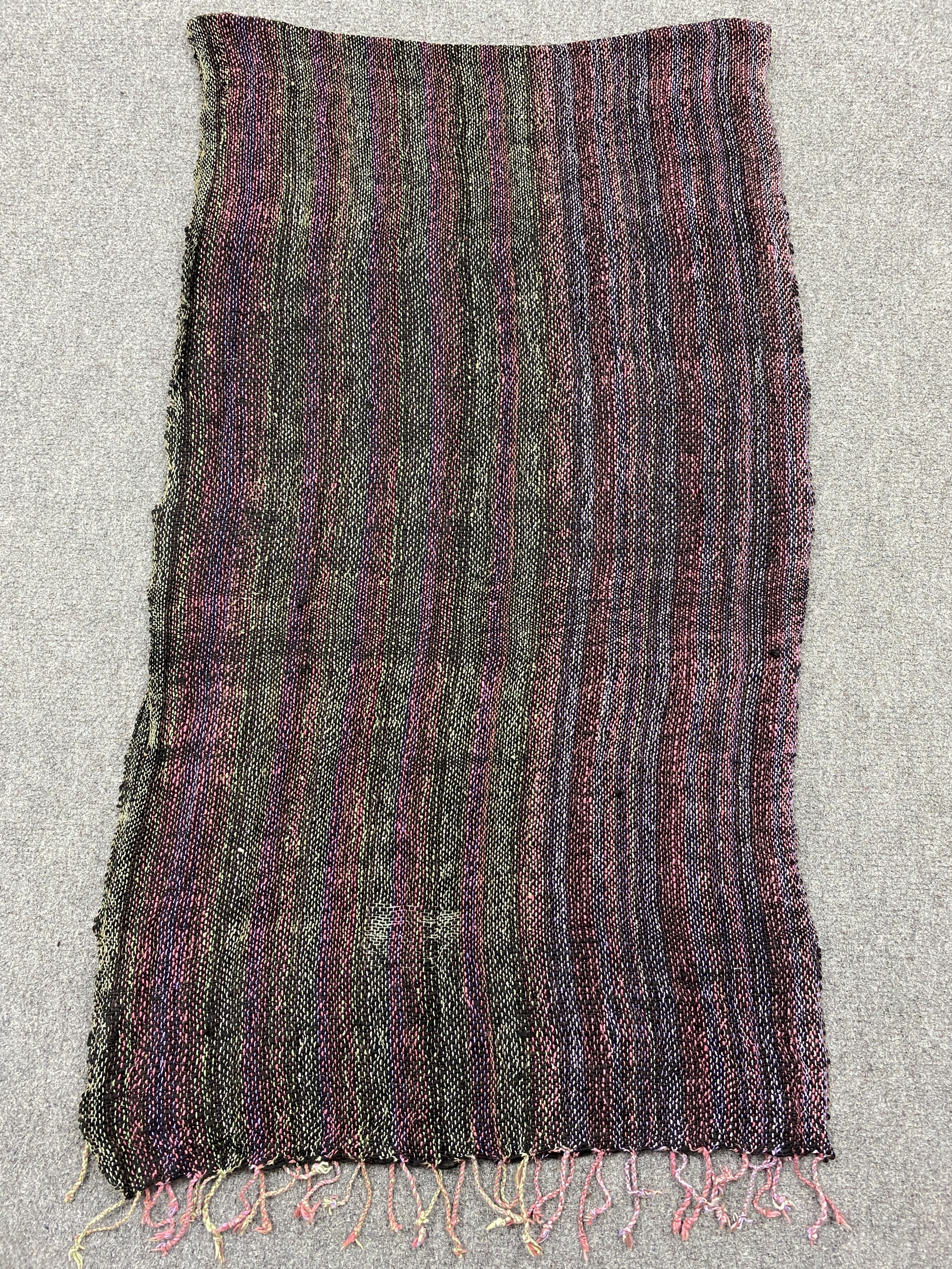 Japanese Brand Gaijin Made Japan Knit Wool Scarf Muffler Neckwear - SC0141 Size ONE SIZE - 3 Thumbnail