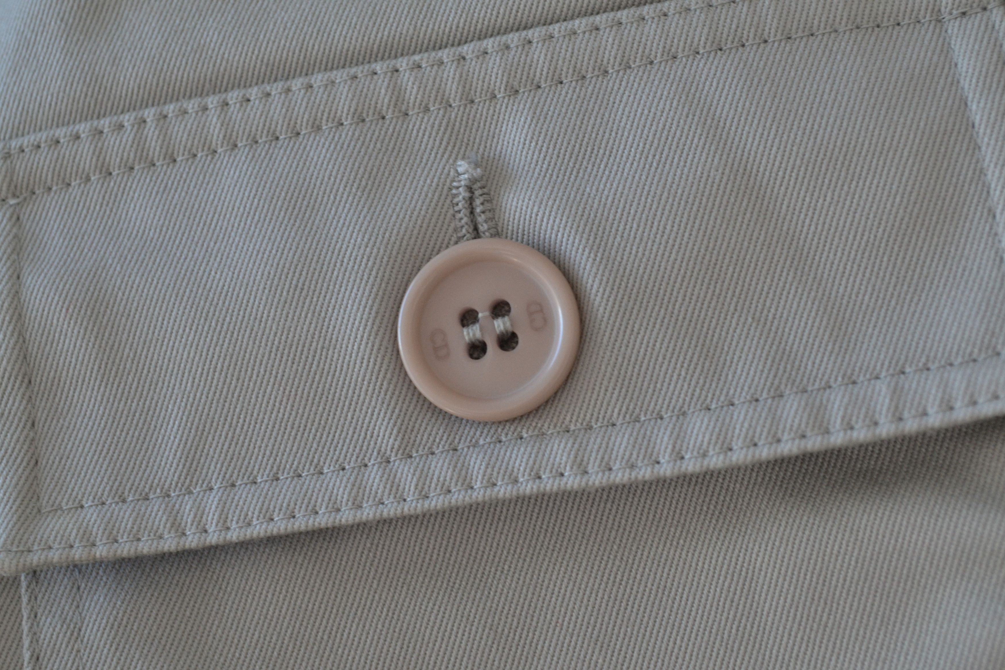 Dior DIOR Pants Cargo Trousers Pockets Cotton Beige Khaki Size US 30 / EU 46 - 4 Thumbnail