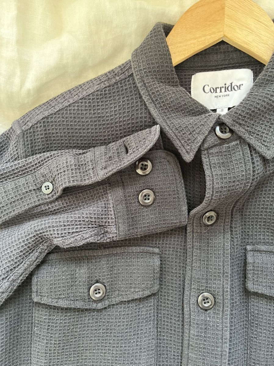 Corridor Corridor waffle-knight Kingston overshirt Size US S / EU 44-46 / 1 - 6 Thumbnail