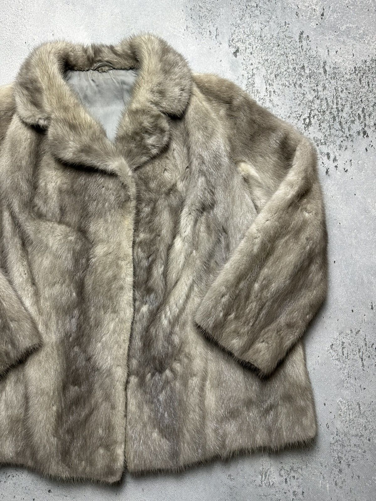 Sagafurs Gold Saga selected Luxury Mink Coat Very Rare Vintage 00s Size M / US 6-8 / IT 42-44 - 4 Thumbnail