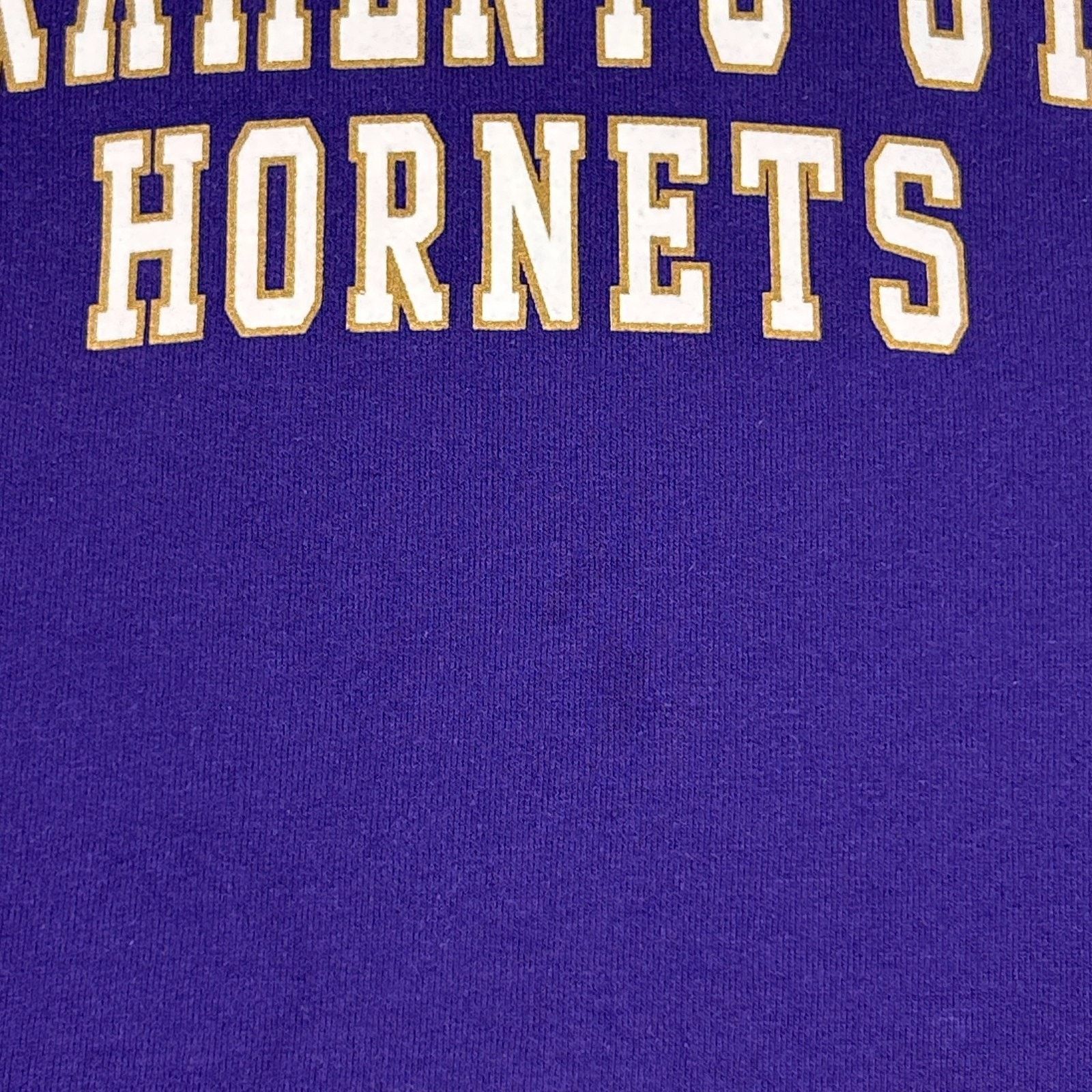 Vintage Vintage 90s Sacramento SAC State Hornets Sweatshirt Purple S Size US S / EU 44-46 / 1 - 5 Thumbnail