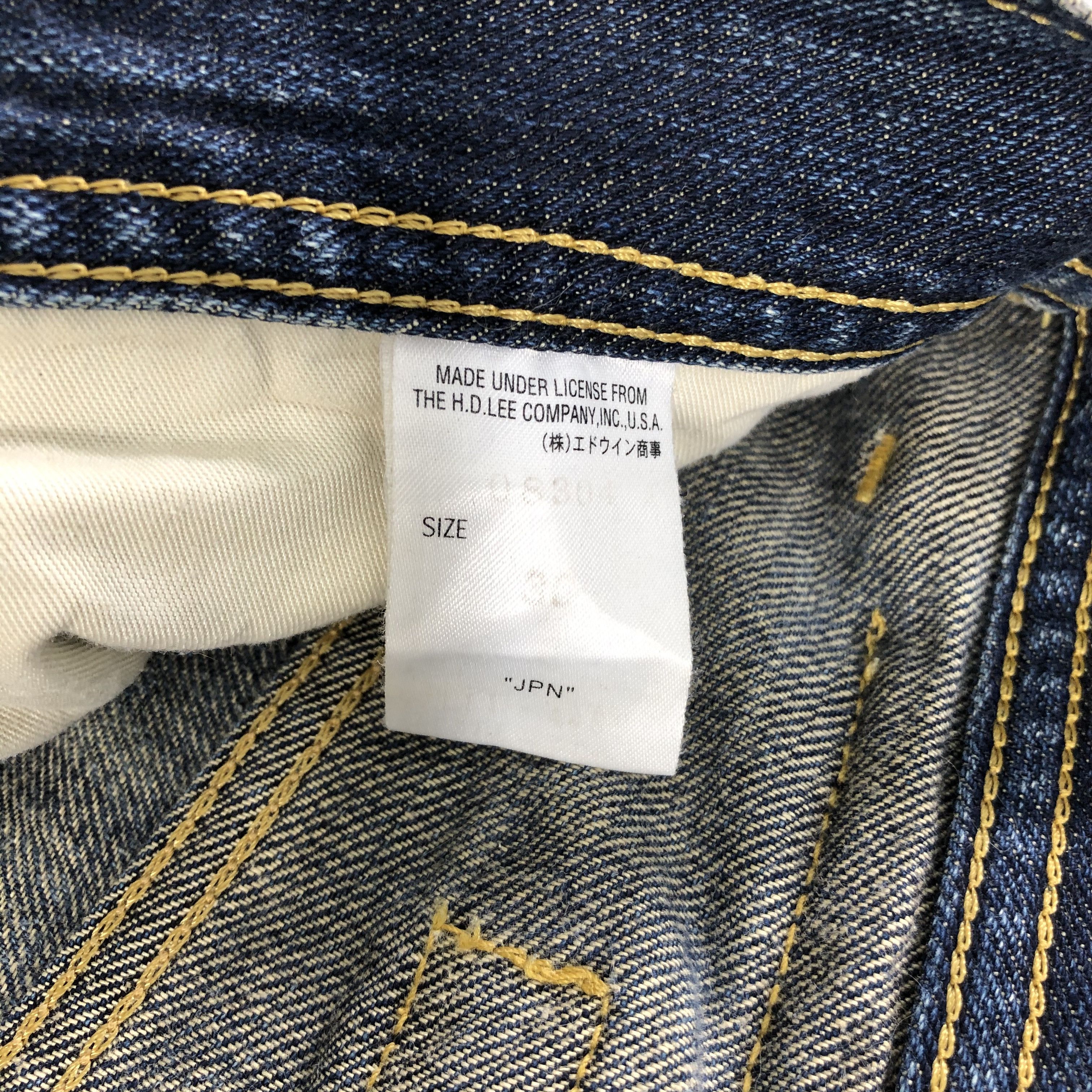 Lee Vintage Lee Jeans-J1734 Size US 39 - 18 Thumbnail
