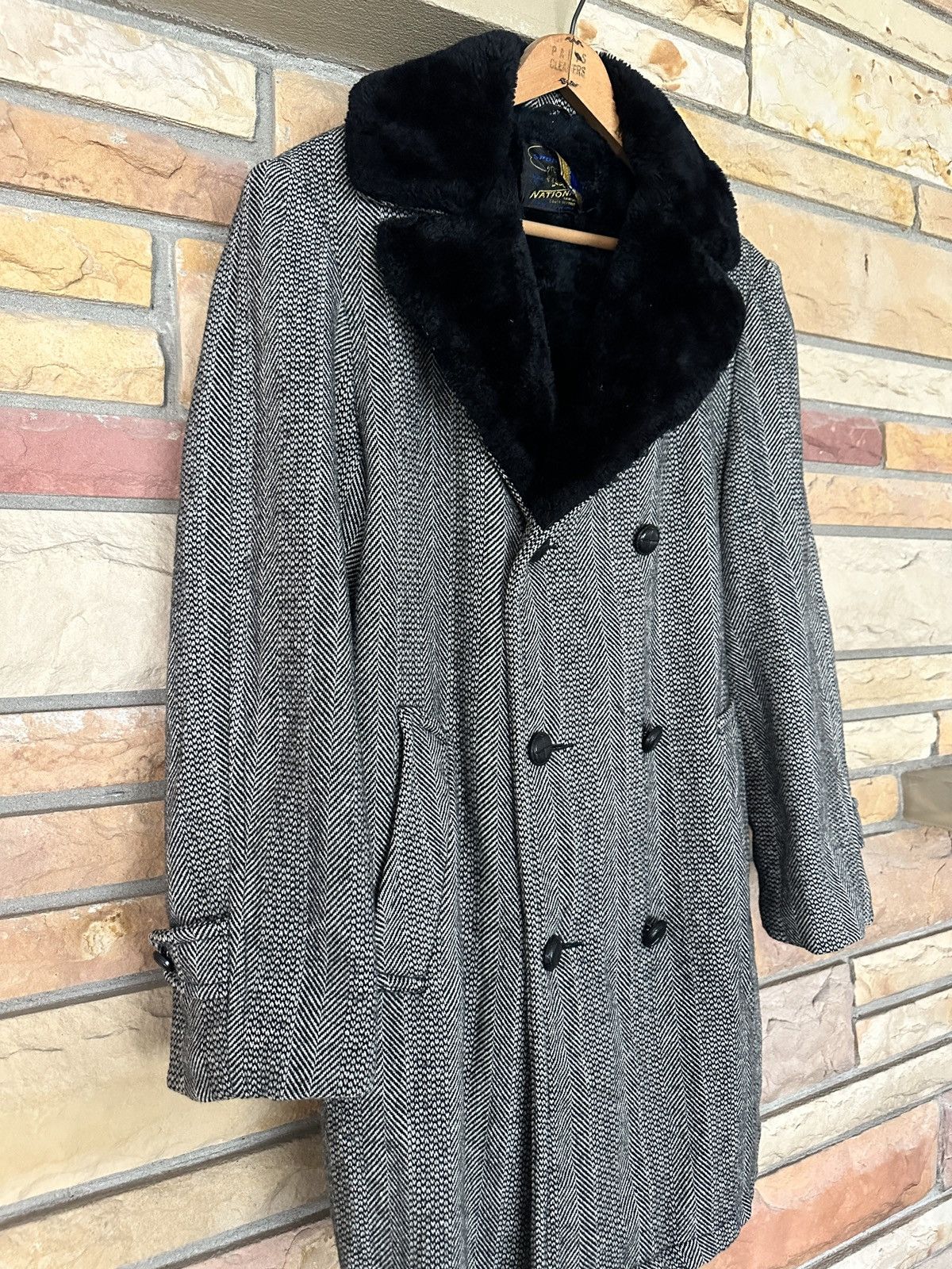 Vintage Vintage 60s National Shirt Shops Double Breasted Coat Size US M / EU 48-50 / 2 - 3 Thumbnail