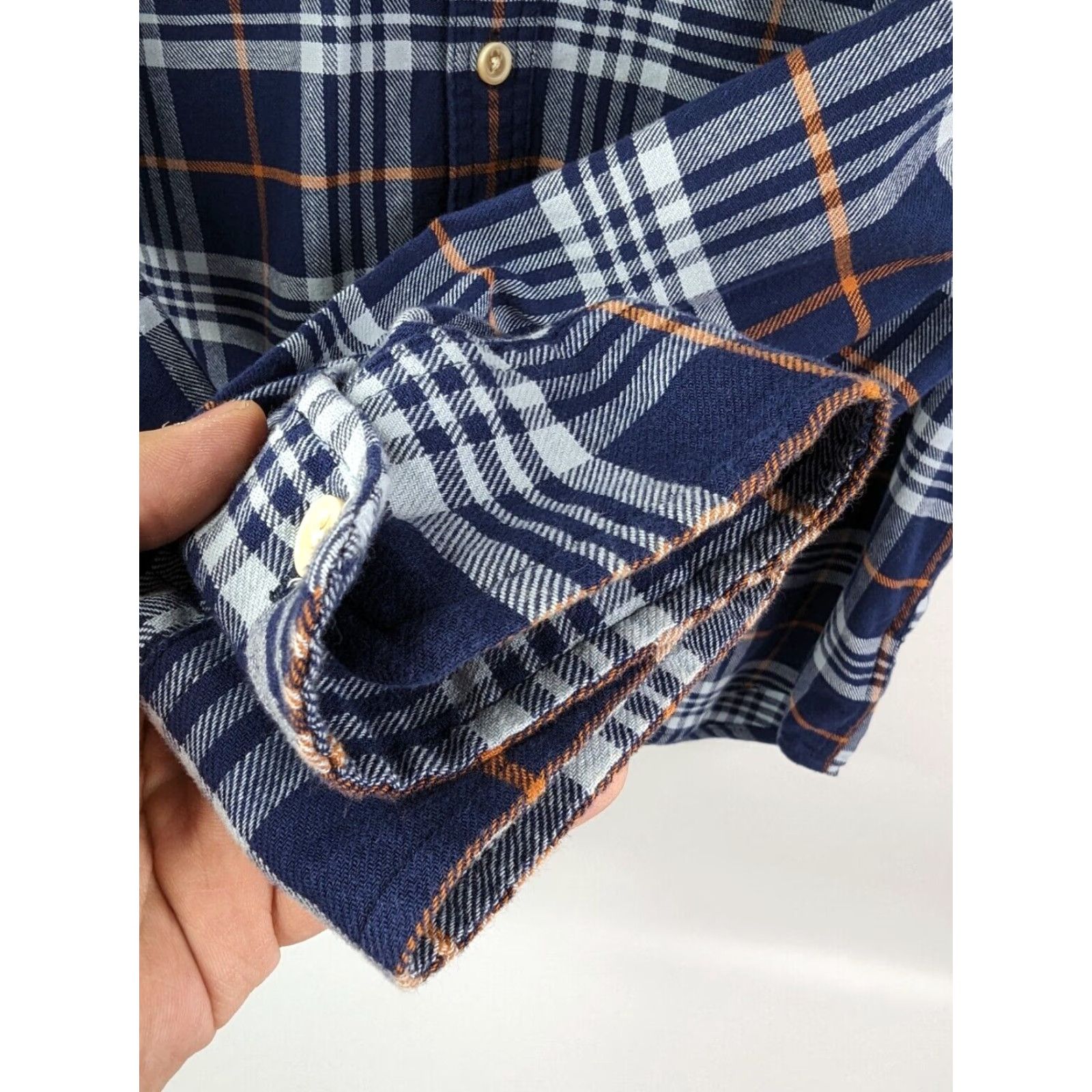 Lucky Brand **Saturday Lucky Brand Blue Plaid Men’s XL Stretch Flannel Shirt** User: Saturday Lucky Brand Blue Plaid Men’s XL Stretch Flannel Shirt Size US XL / EU 56 / 4 - 3 Thumbnail