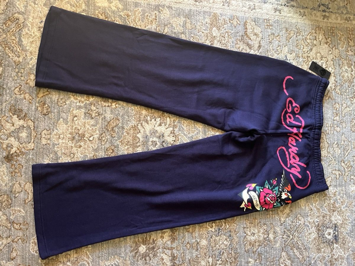 Ed Hardy BAGGY GRAPHIC ED HARDY UNISEX SWEATPANTS XL Size US 34 / EU 50 - 6 Thumbnail