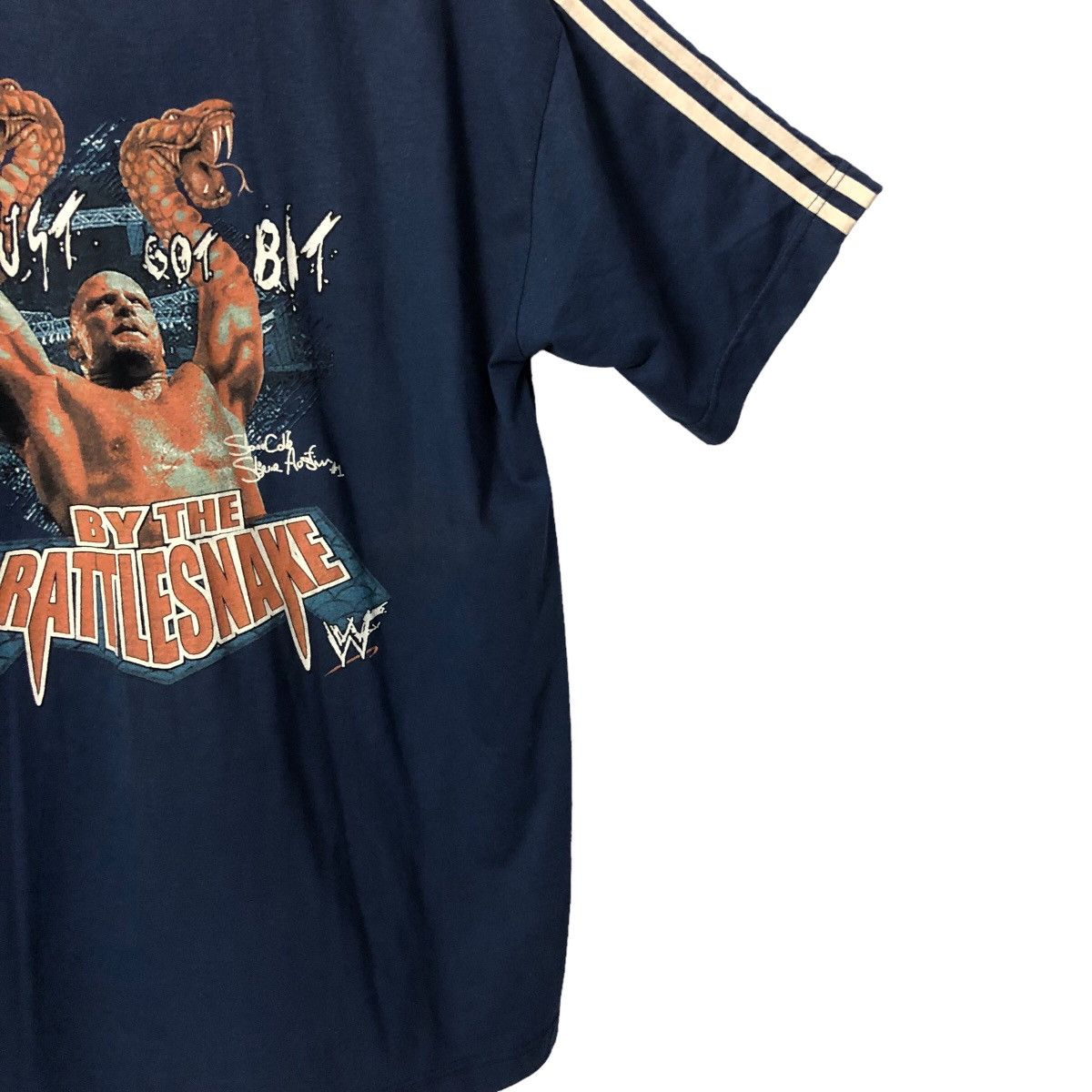 WWF Vintage WWF Stone Cold Steve Austin Big Print Crewneck Tee Size US L / EU 52-54 / 3 - 8 Thumbnail