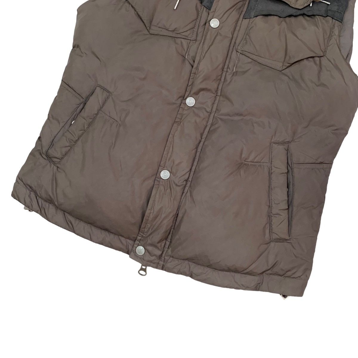 Marithe + Francois Girbaud Vintage MFG Puffer Vest Size M / US 6-8 / IT 42-44 - 6 Thumbnail