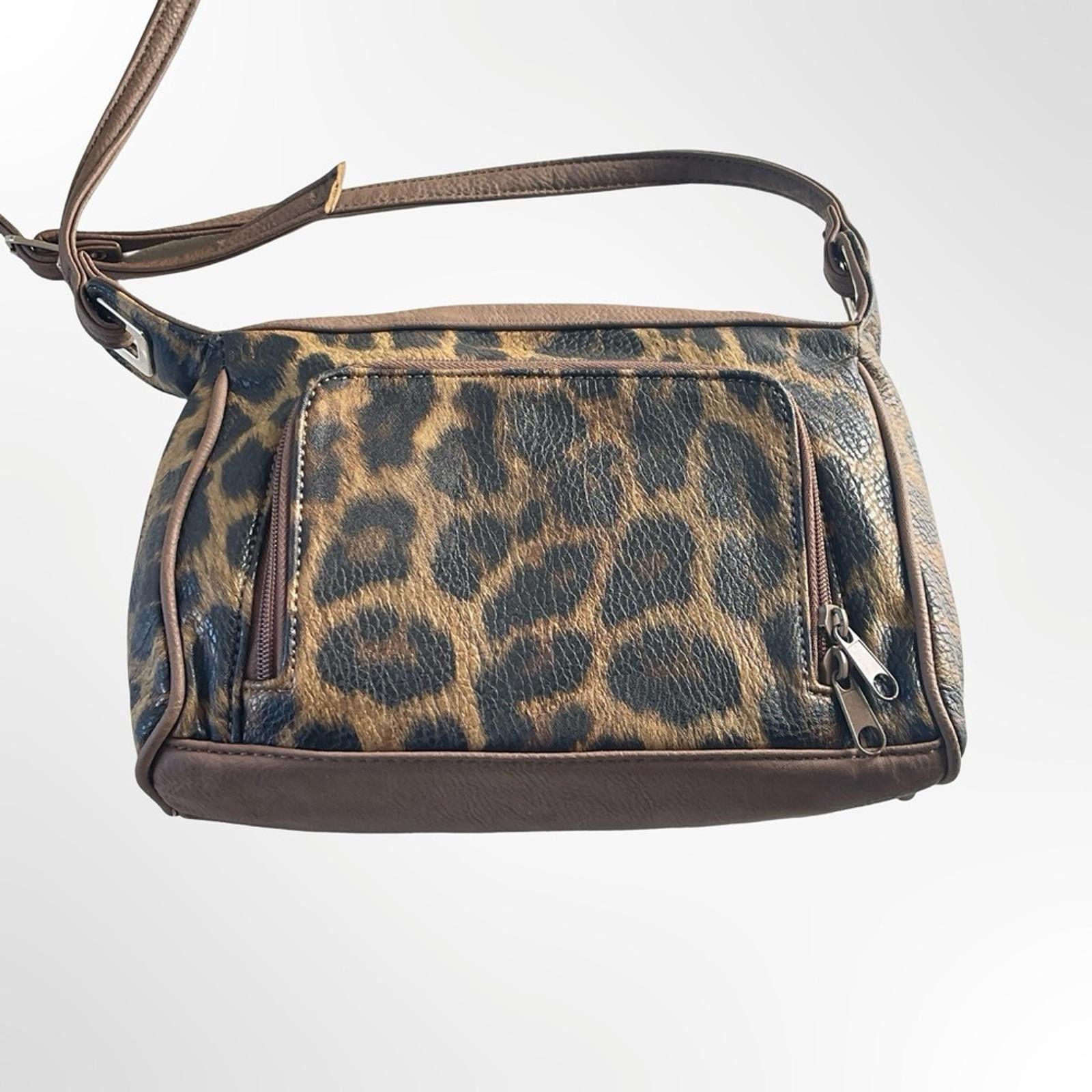 Other Laura Scott Leopard Print Bag in Brown - Classic Crossbody Size ONE SIZE - 2 Thumbnail