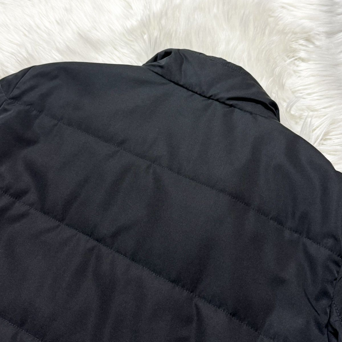 Hermes Hermes W-ZIP padded nylon jacket XL black HERMES puffer Size US XL / EU 56 / 4 - 13 Thumbnail