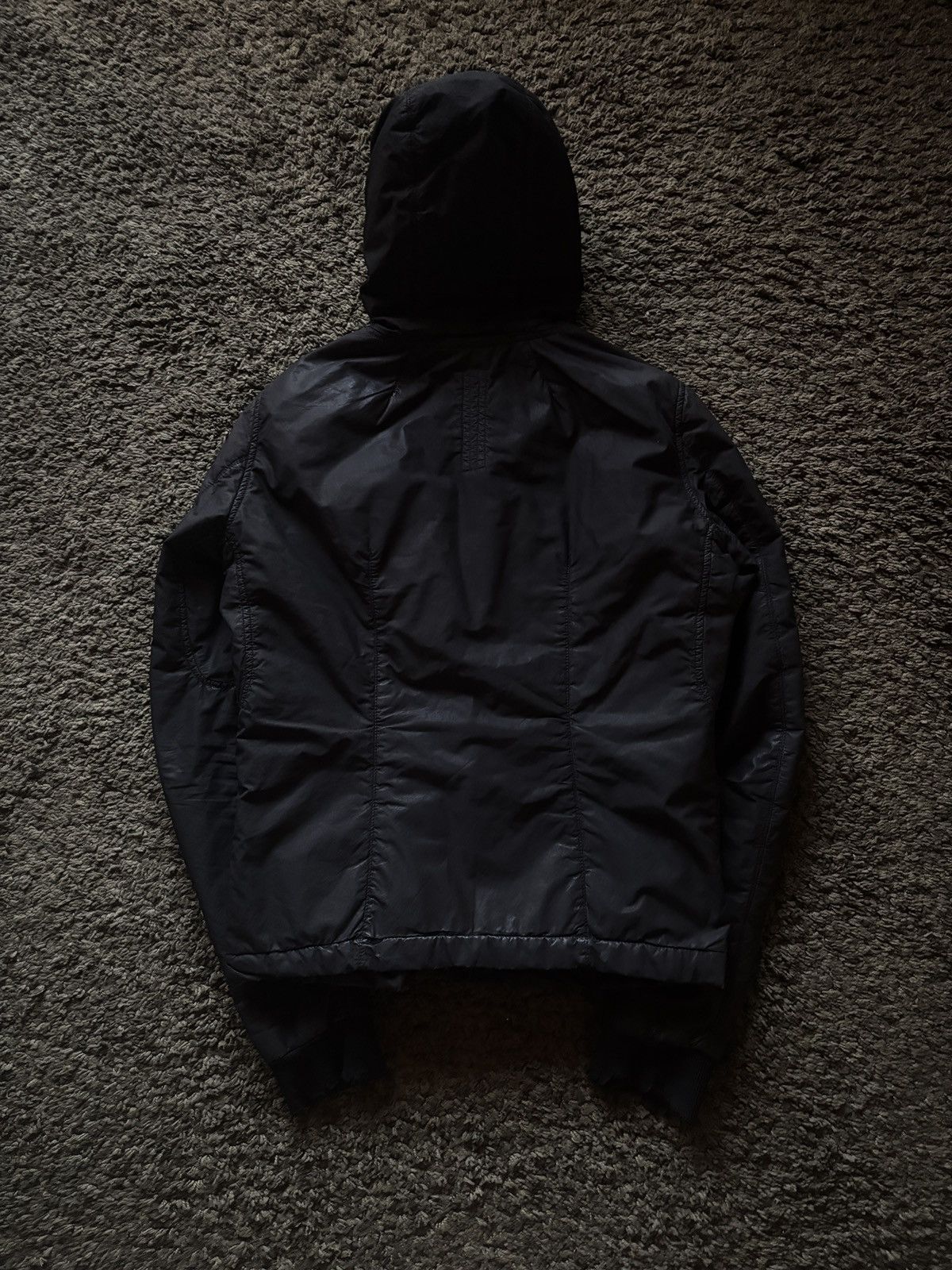 Rick Owens Drkshdw AW08 Rick Owens Drkshdw „Stag” Waxed Cotton Scuba Jacket Size US S / EU 44-46 / 1 - 12 Thumbnail