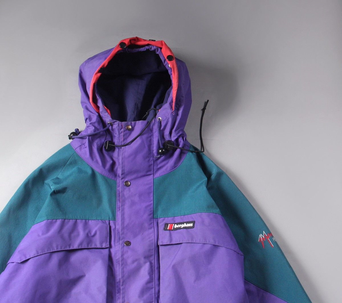 Vintage Berghaus 90s Vintage Mera Peak Purple Water Proof Jacket S