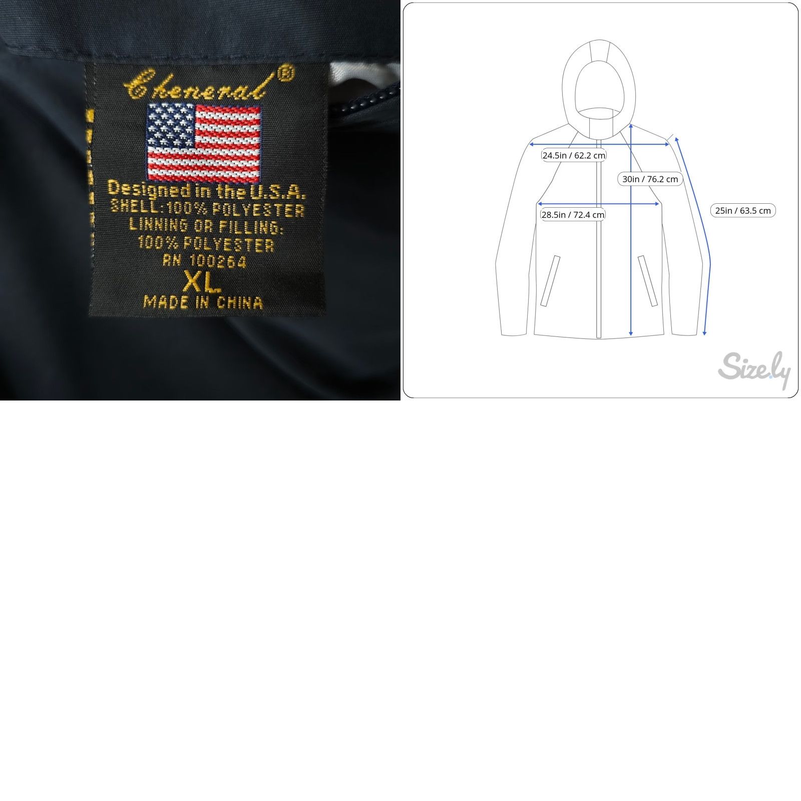 Vintage VINTAGE US Navy Jacket Mens XL Black Reversible Military Support Our Troops Jacket Size US XL / EU 56 / 4 - 8 Thumbnail