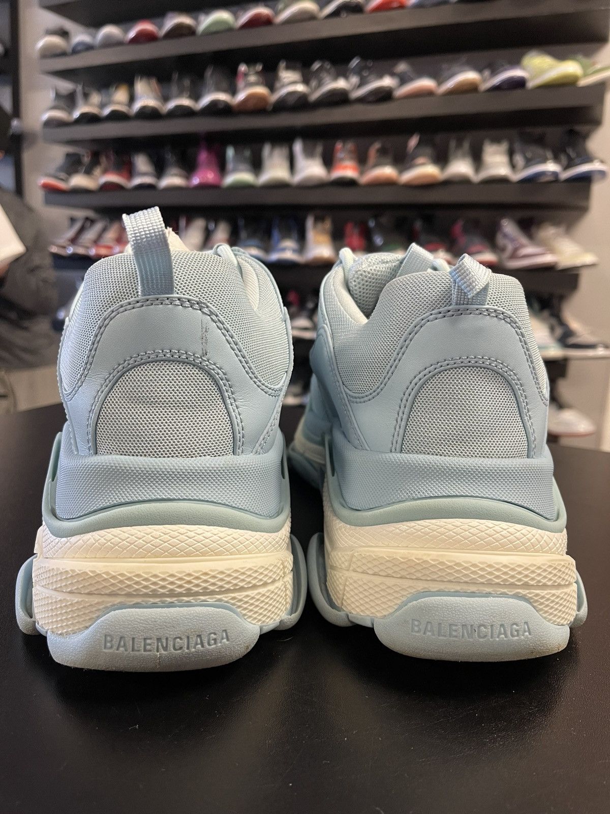 Balenciaga Size 12US/45US - Balenciaga Triple S "Light Blue" Size US 12 / EU 45 - 4 Thumbnail