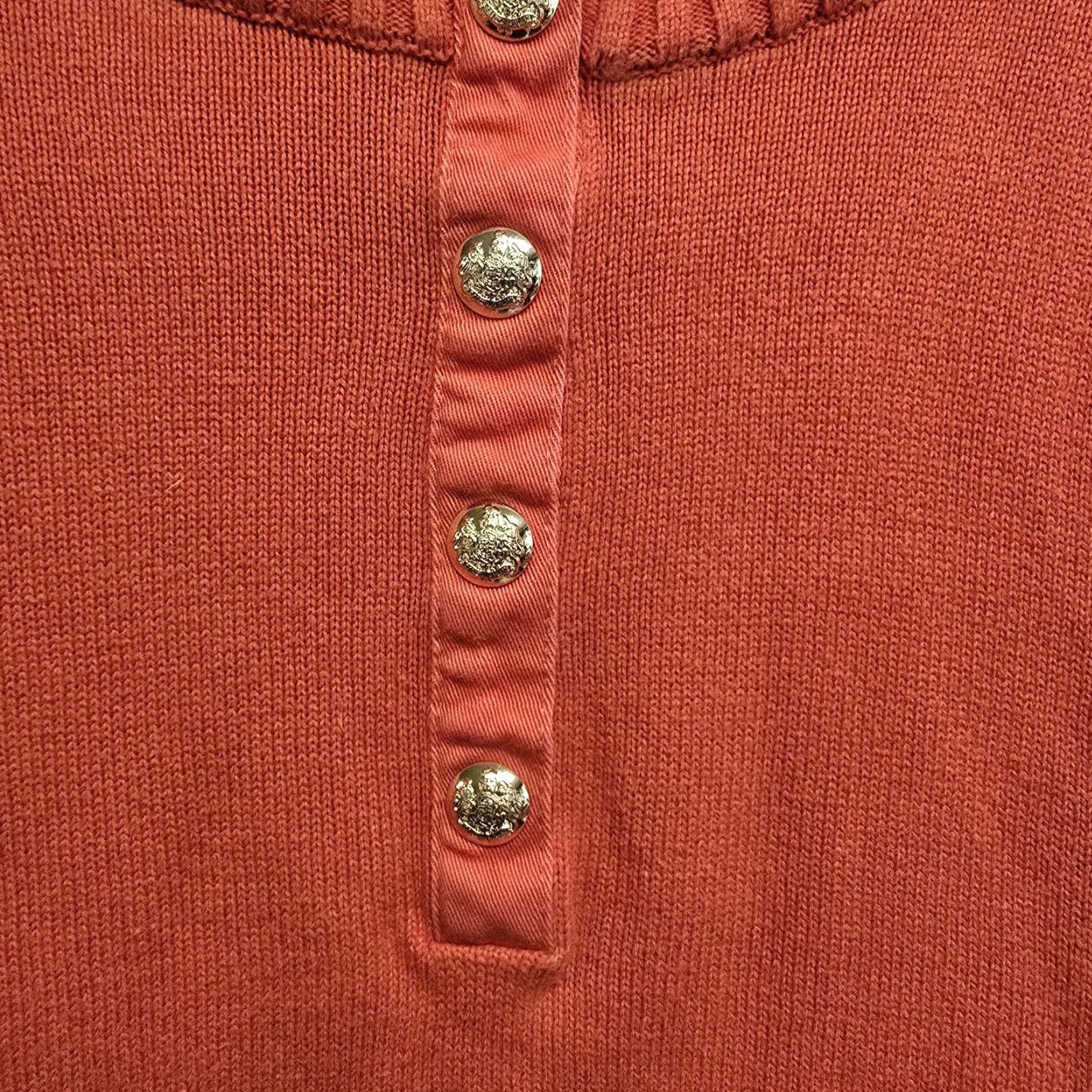 Ralph Lauren Lauren Ralph Lauren Women’s XL Pima Cotton Cable Knit Turtleneck Sweater Jumper Size XL / US 12-14 / IT 48-50 - 2 Thumbnail