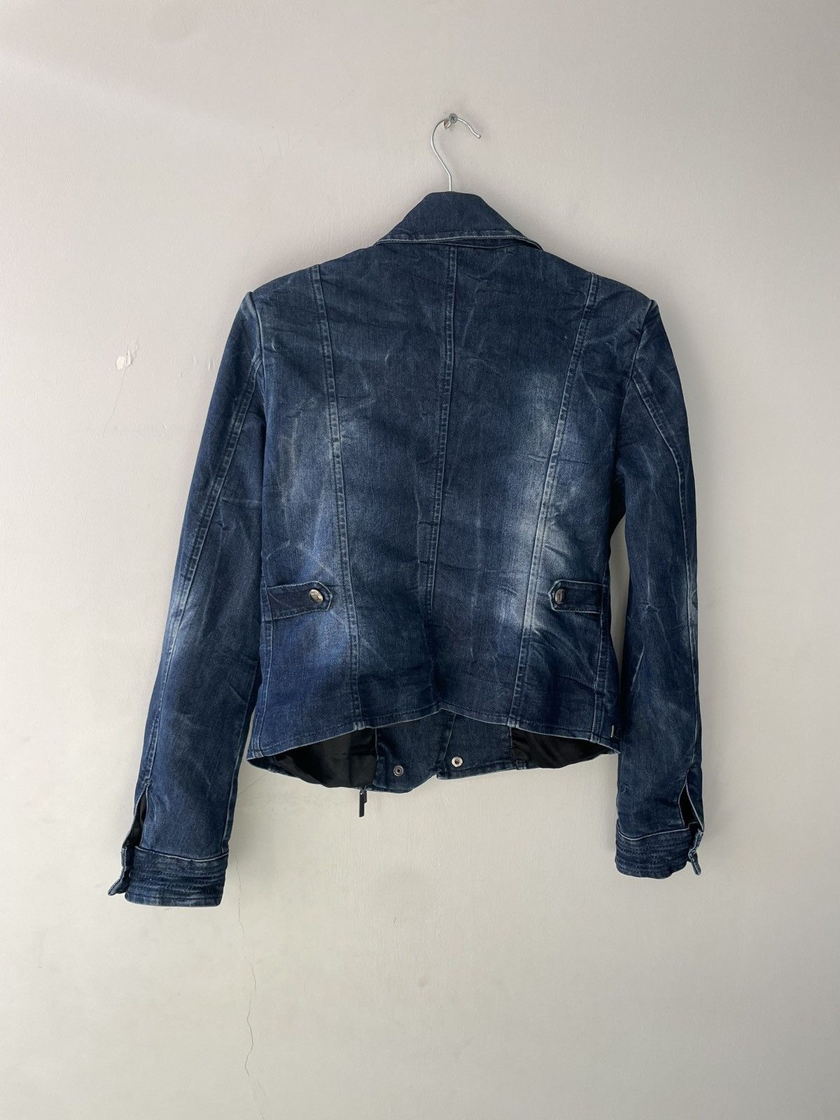 Vintage Eusabetta Franchi jean jacket Size M / US 6-8 / IT 42-44 - 12 Thumbnail