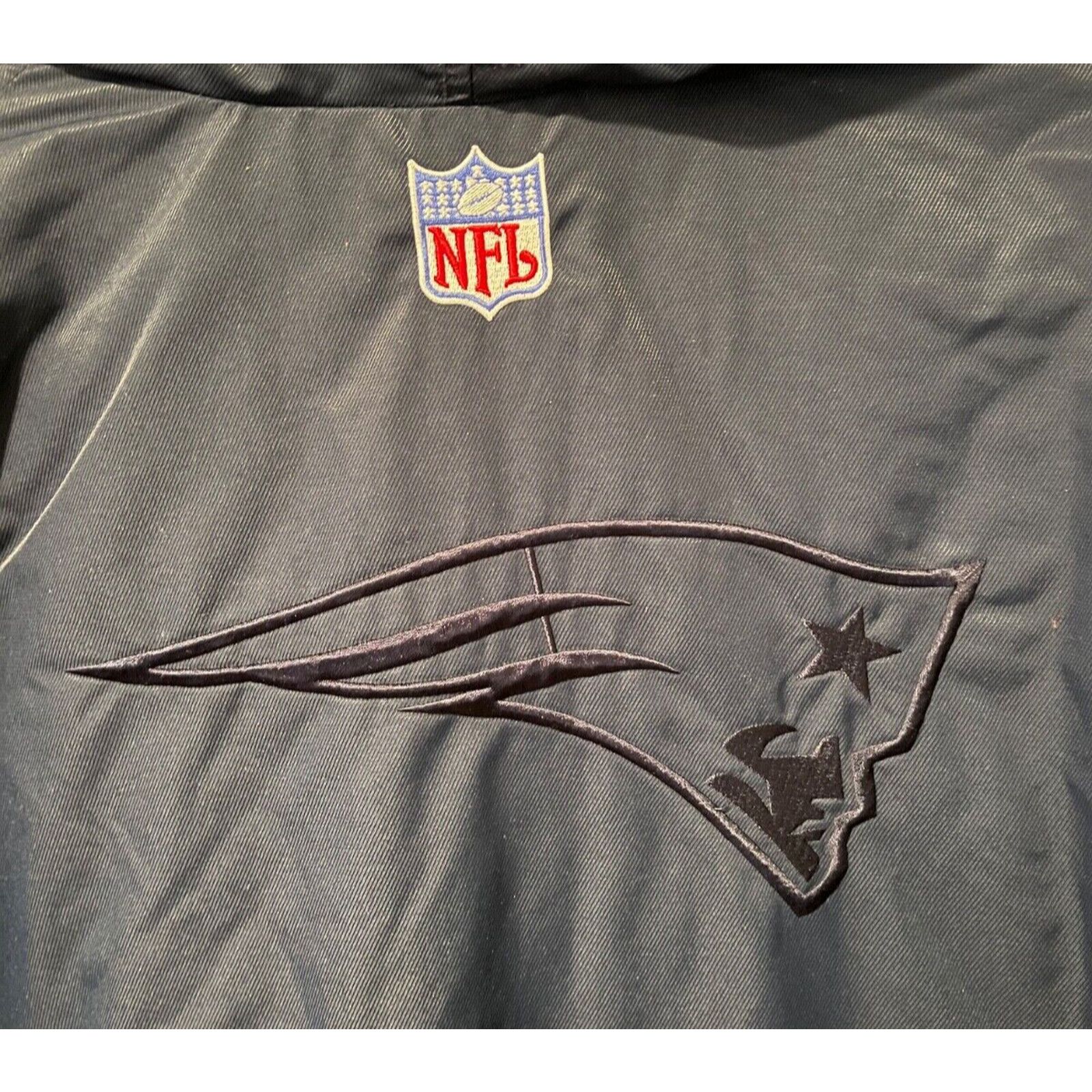 Adidas New England Patriots Adidas Hooded Full Zip Jacket Sz. M NFL Size US M / EU 48-50 / 2 - 11 Thumbnail