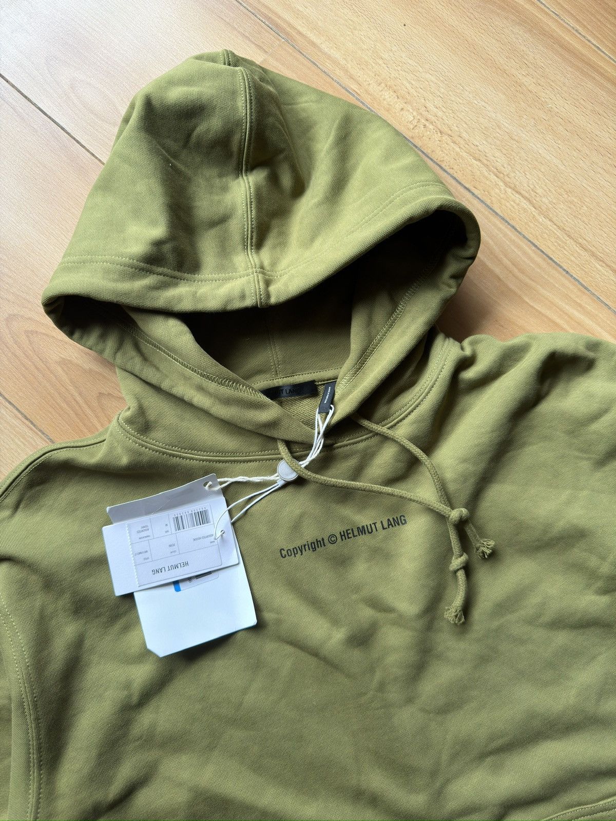 Helmut Lang Helmut Lang big logo hoodie new Size US M / EU 48-50 / 2 - 6 Thumbnail