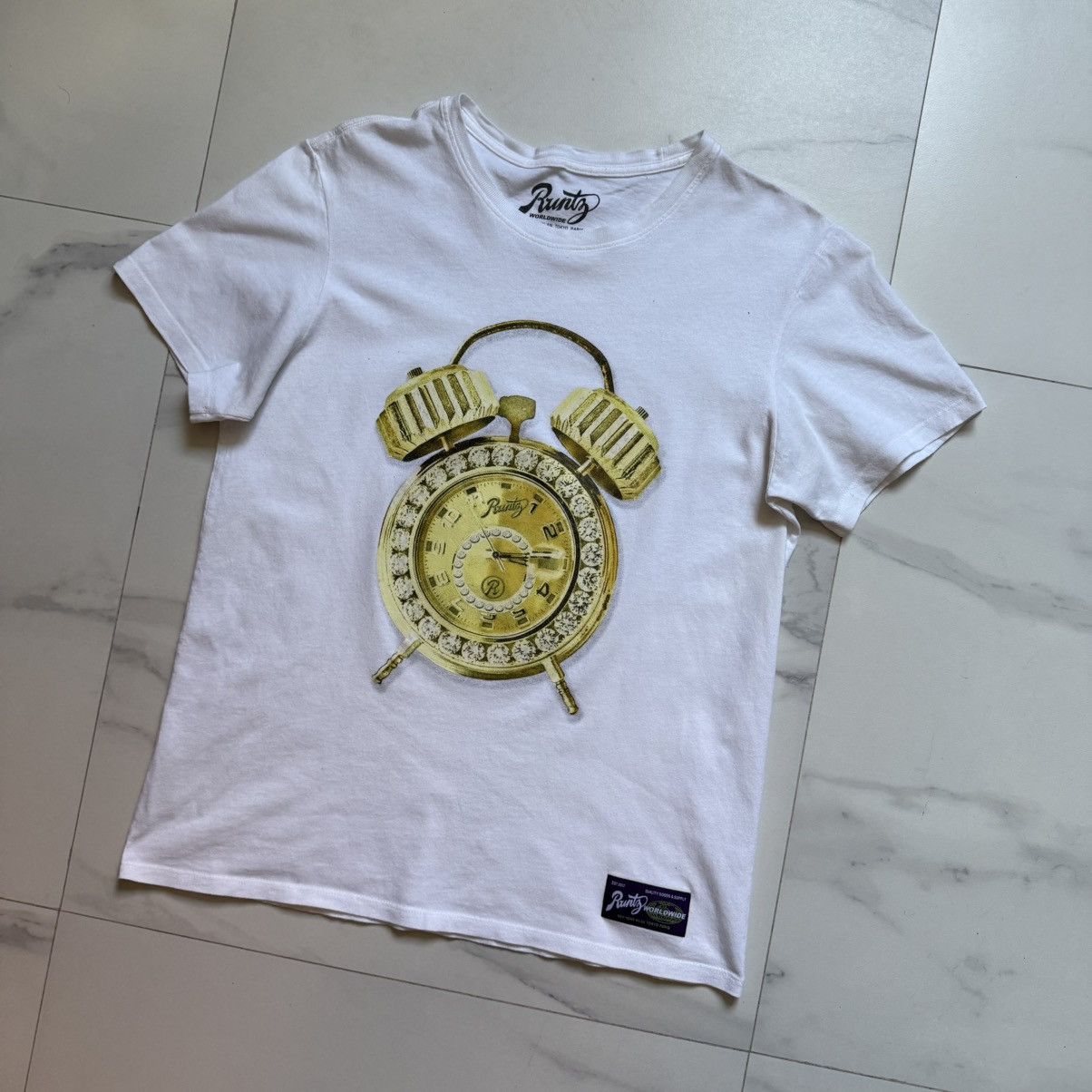 Other Runtz Worldwide Clock T-Shirt Size US M / EU 48-50 / 2 - 3 Thumbnail