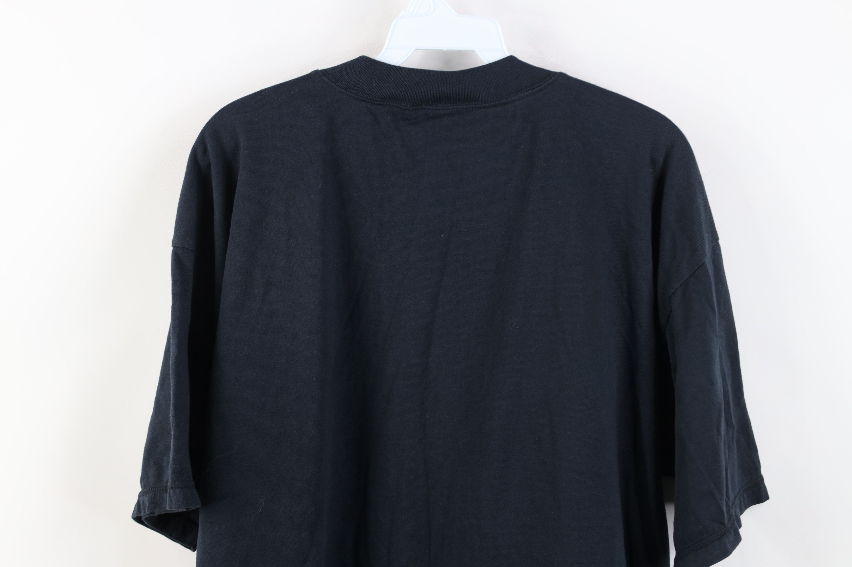 Vintage Vintage 90s Streetwear Short Sleeve Henley T-Shirt Black Size US XL / EU 56 / 4 - 10 Thumbnail
