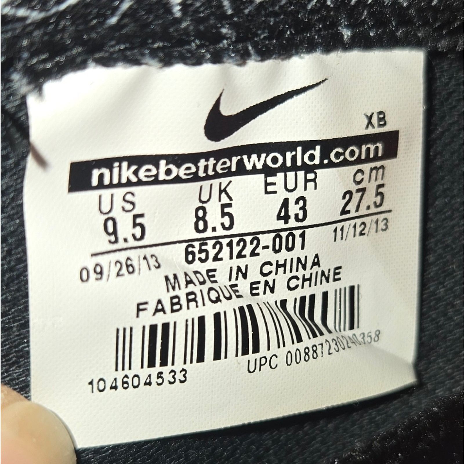 Nike Nike Flystepper 2k3 NOLA Gumbo League CrescentCity PRM QS9.5 Size US 10 / EU 43 - 10 Thumbnail