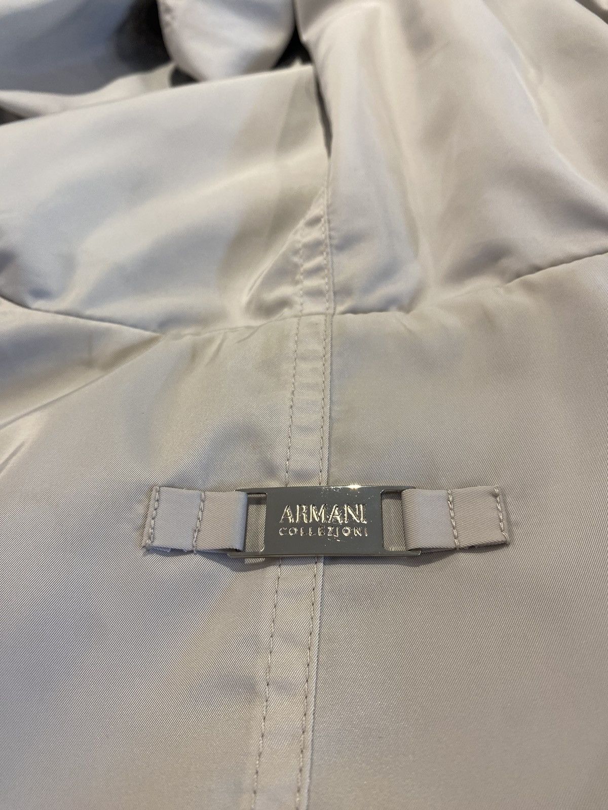 Armani Collezioni Double-sided, reversible Armani trenchcoat Size XS / US 0-2 / IT 36-38 - 4 Thumbnail