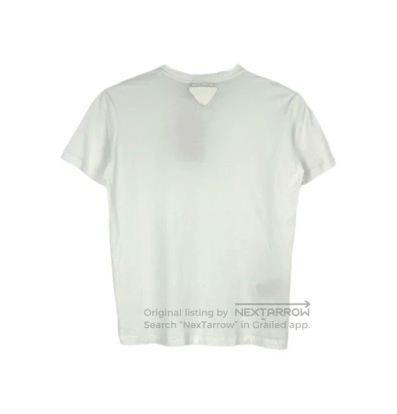 Prada Prada White cloth triangle label short sleeves Size US M / EU 48-50 / 2 - 2 Thumbnail