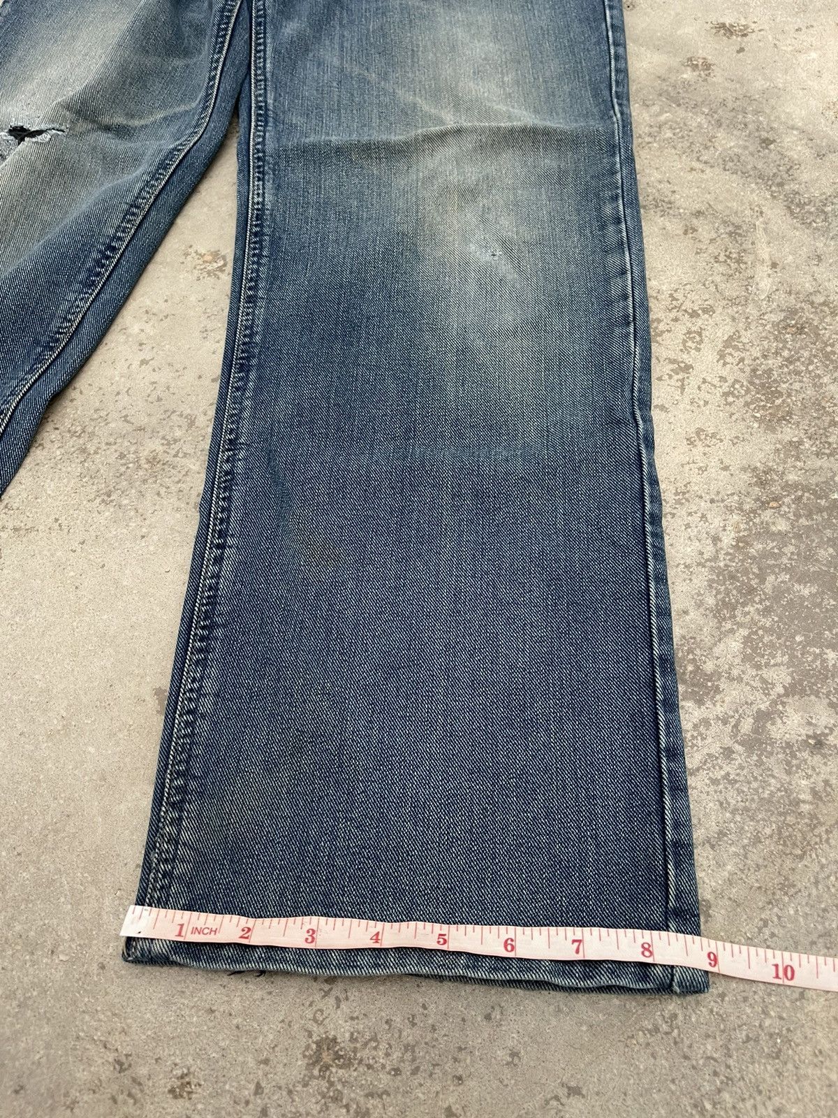 Lee Vintage Lee Riders Distressed Denim Size US 30 / EU 46 - 14 Thumbnail