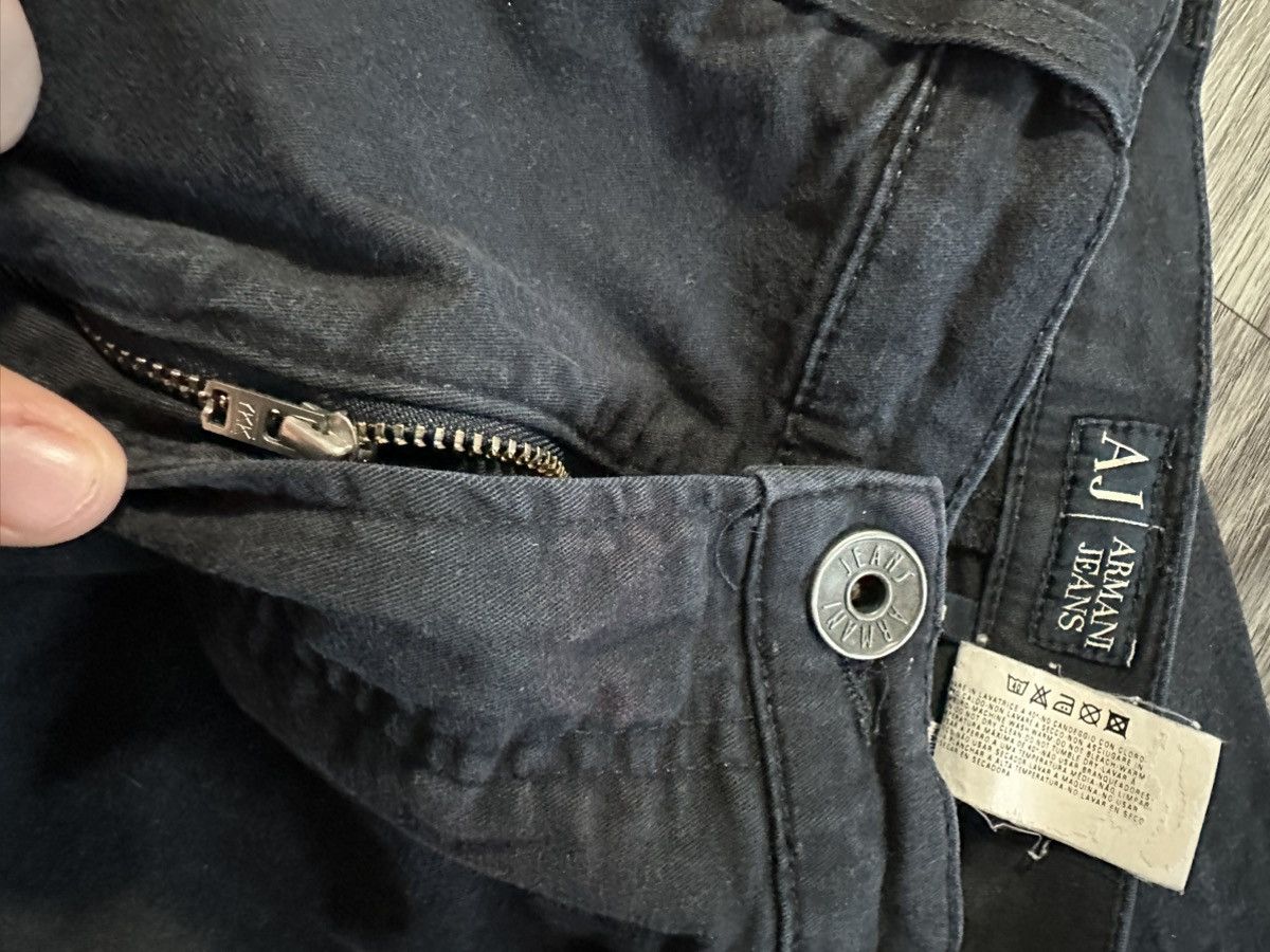 Armani Armani metal logo wide baggy vintage jeans mens size 36 Size US 36 / EU 52 - 12 Thumbnail
