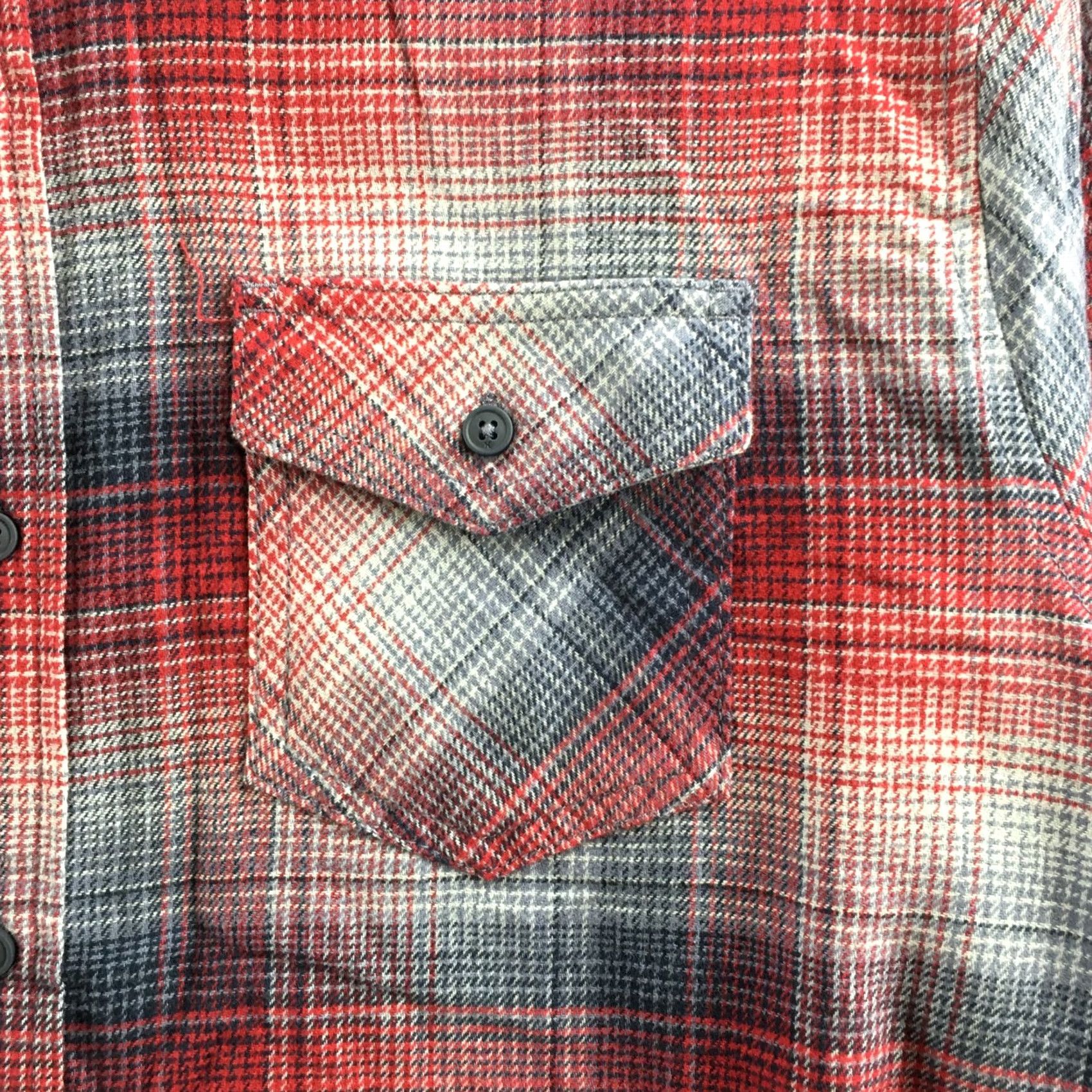 Hurley Hurley Button Up Casual Shirt Mens Large Red Plaid Cotton Long Sleeve Collared Size US L / EU 52-54 / 3 - 5 Thumbnail