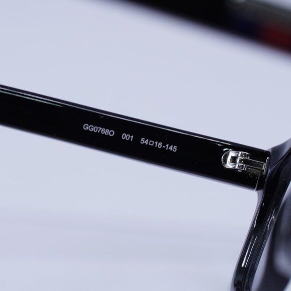 Gucci 🕶️ New Gucci GG0768O 001 Black Eyeglasses 54mm Size ONE SIZE - 7 Thumbnail
