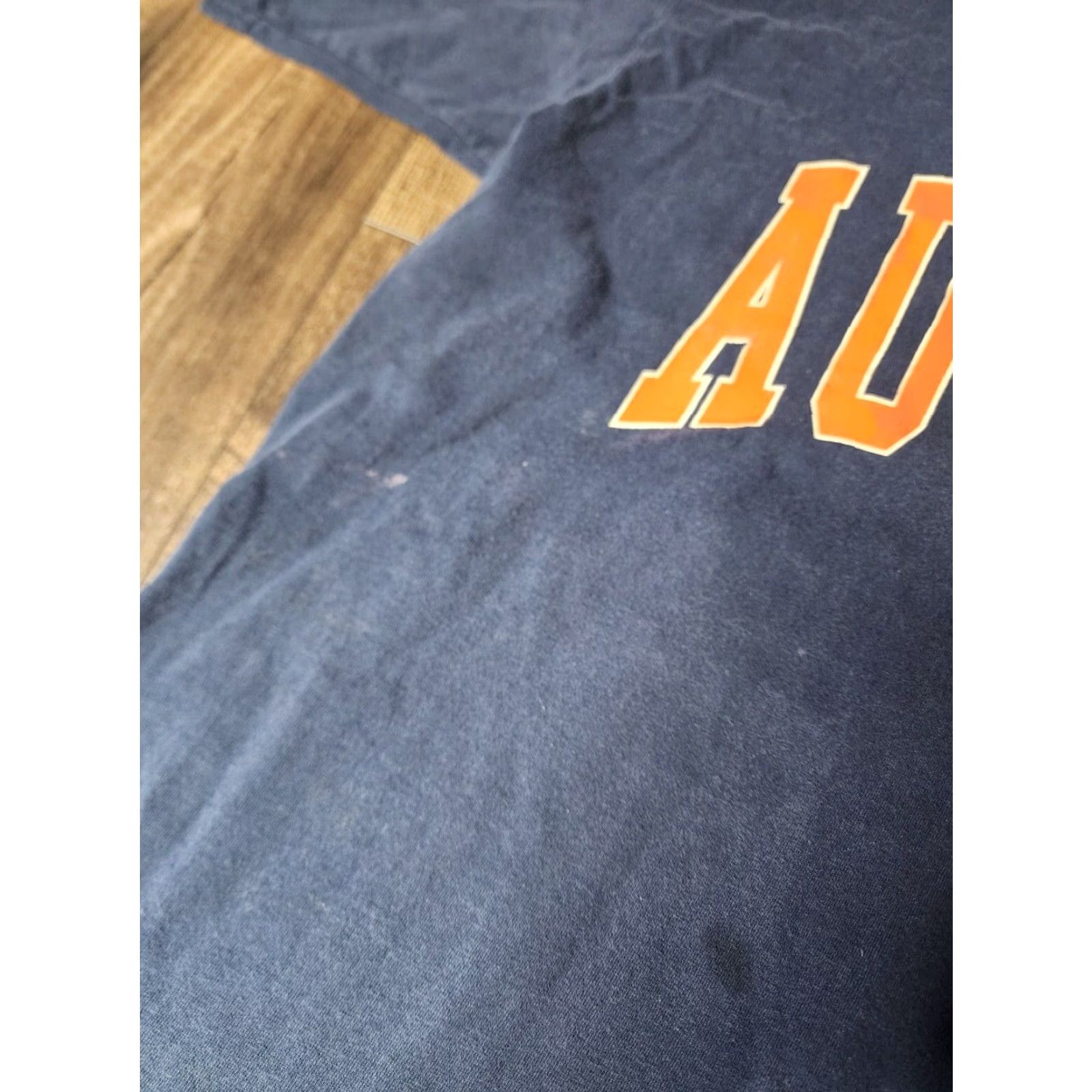 Vintage VINTAGE 90s Auburn Tigers University Mens T Shirt Distressed Cotton Large Size US L / EU 52-54 / 3 - 5 Thumbnail