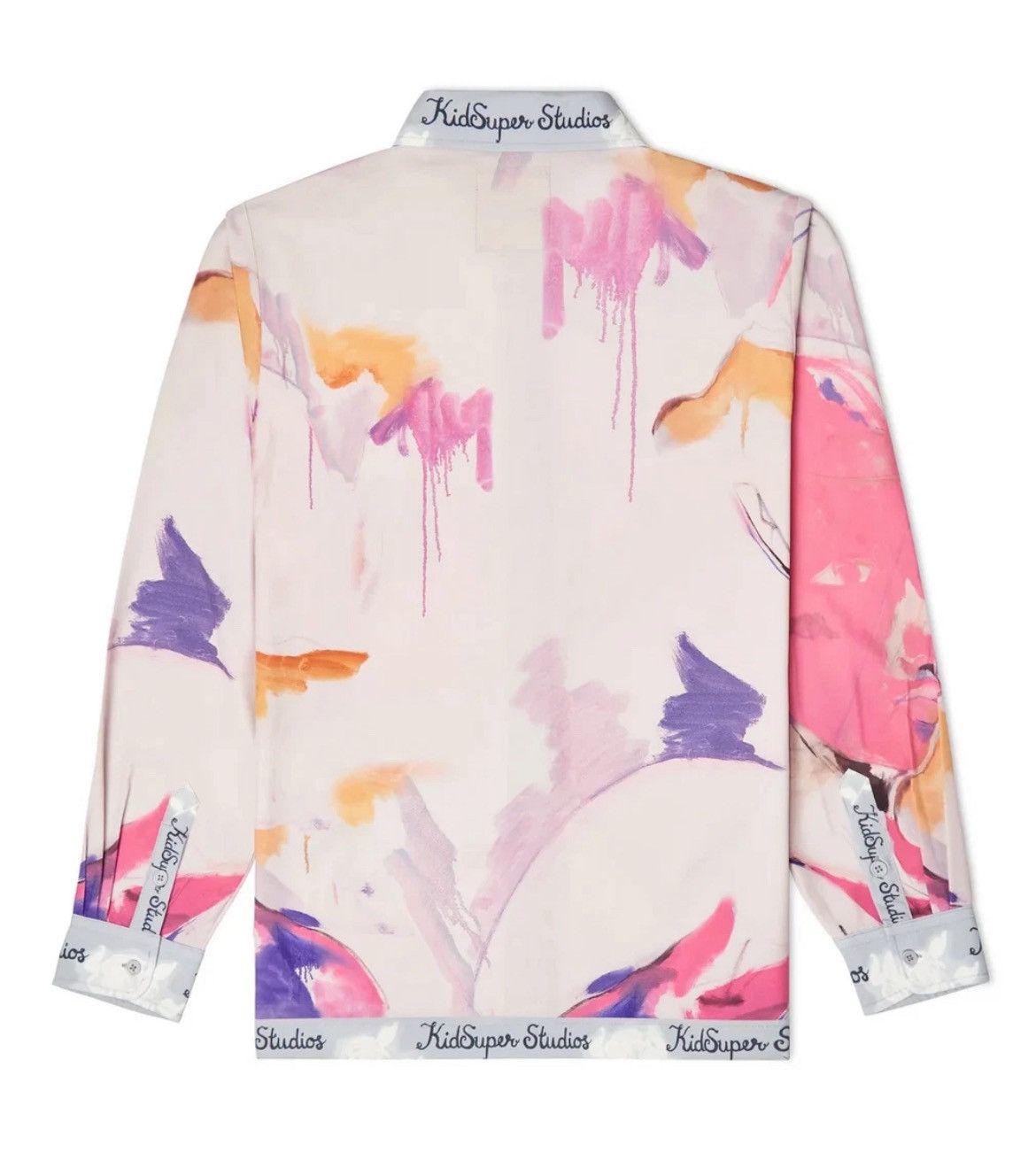 KidSuper KidSuper Studios Printed Satin Shirt Size US L / EU 52-54 / 3 - 3 Thumbnail