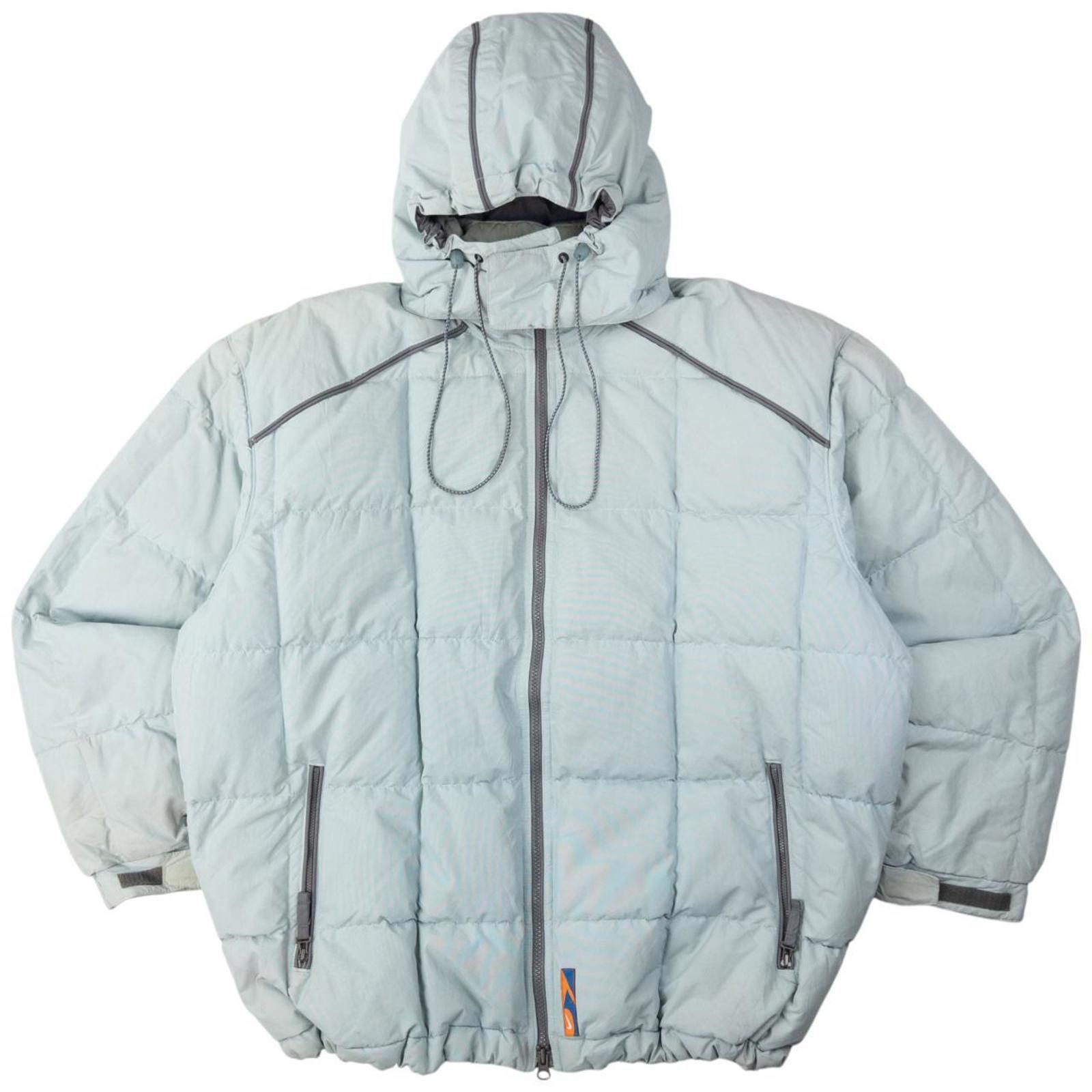 Nike Vintage Nike Zip Up Puffer Jacket Size XL Size US XL / EU 56 / 4 - 1 Thumbnail
