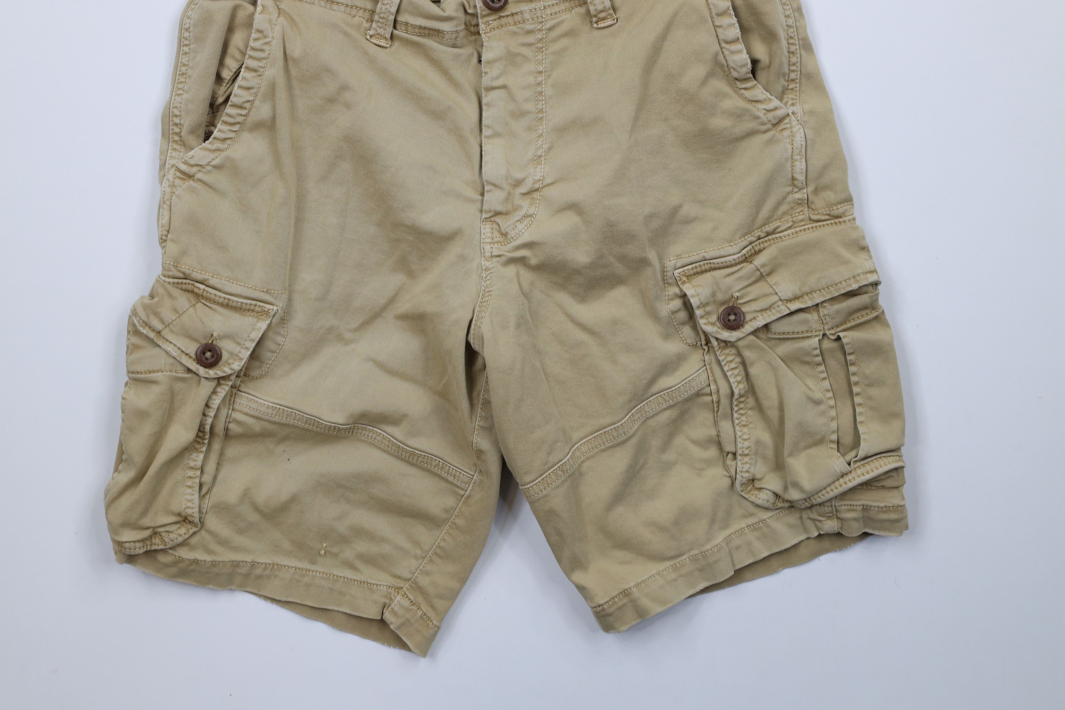 American Eagle Outfitters × Vintage Vintage American Eagle Outfitters Heavyweight Cargo Shorts Size US 32 / EU 48 - 4 Thumbnail