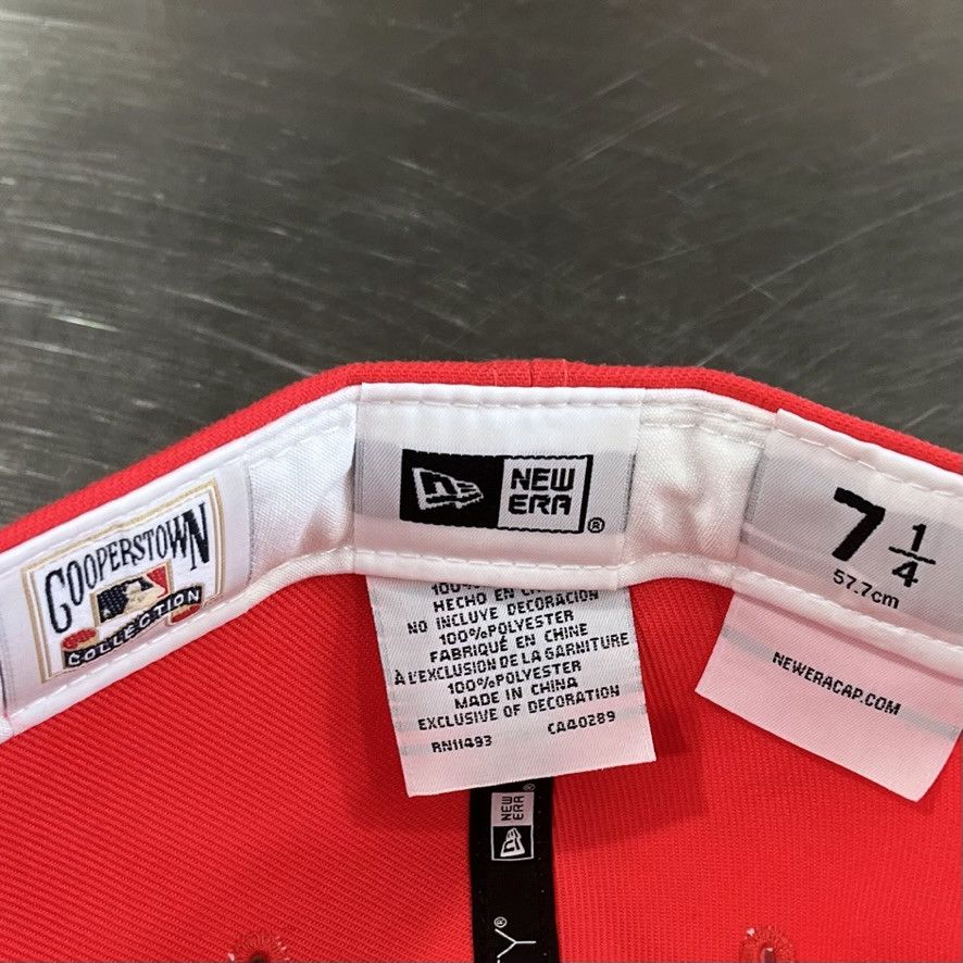 Hat Club Atlanta Braves 1999 WS Patch New Era Jae Tips Hat Club 7 1/4 Size ONE SIZE - 7 Thumbnail