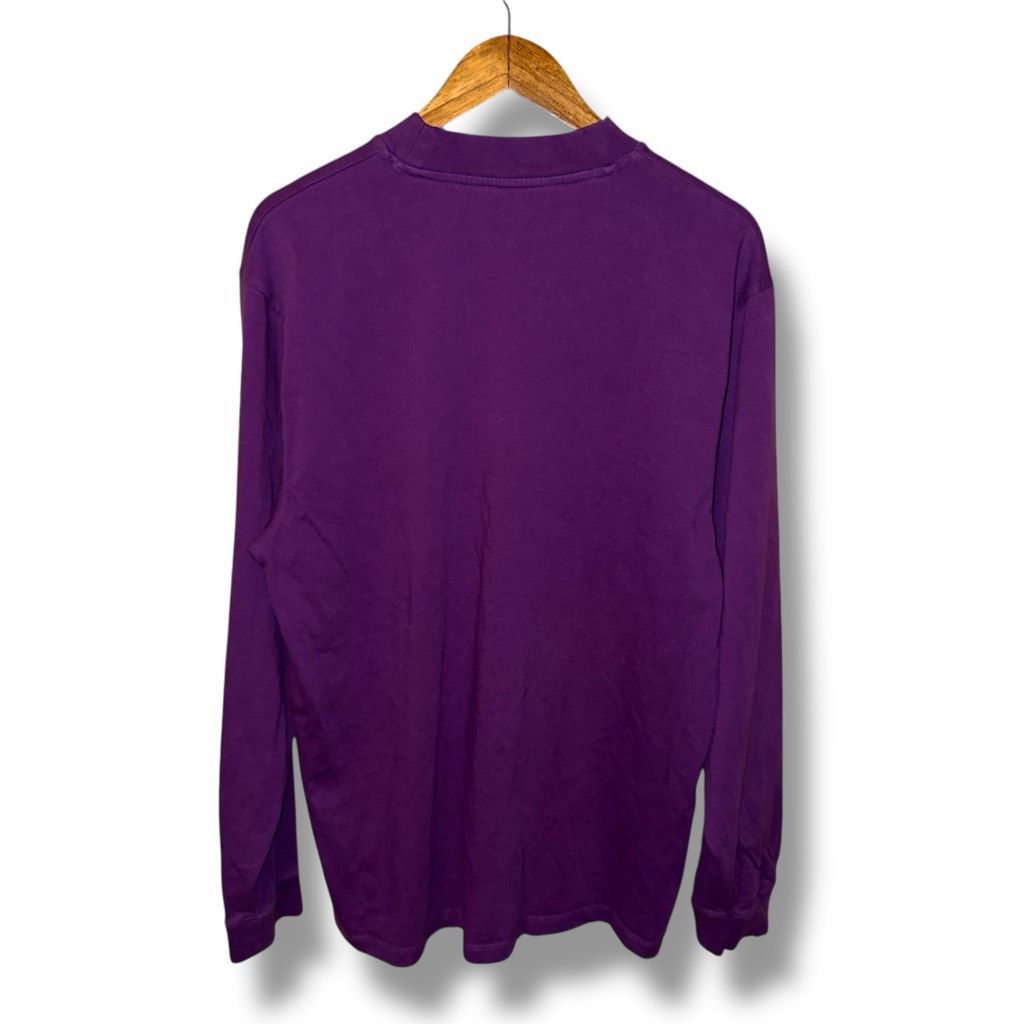 Saturdays NYC Saturdays New York Mockneck Long Sleeve T-Shirt Sz XL in Purple Size US XL / EU 56 / 4 - 8 Thumbnail
