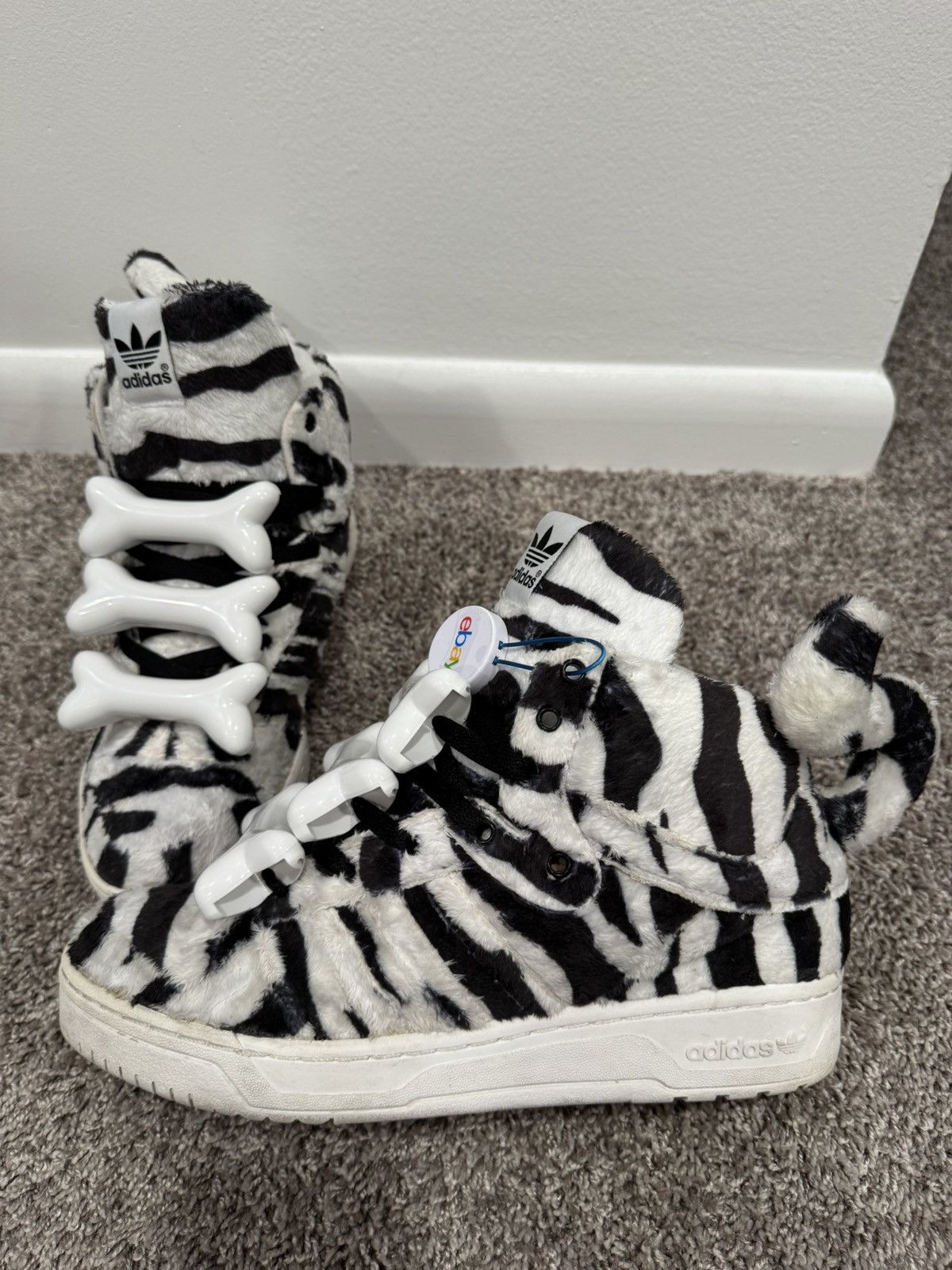 Jeremy Scott Adidas Jeremy Scott Bones Size ONE SIZE - 6 Thumbnail