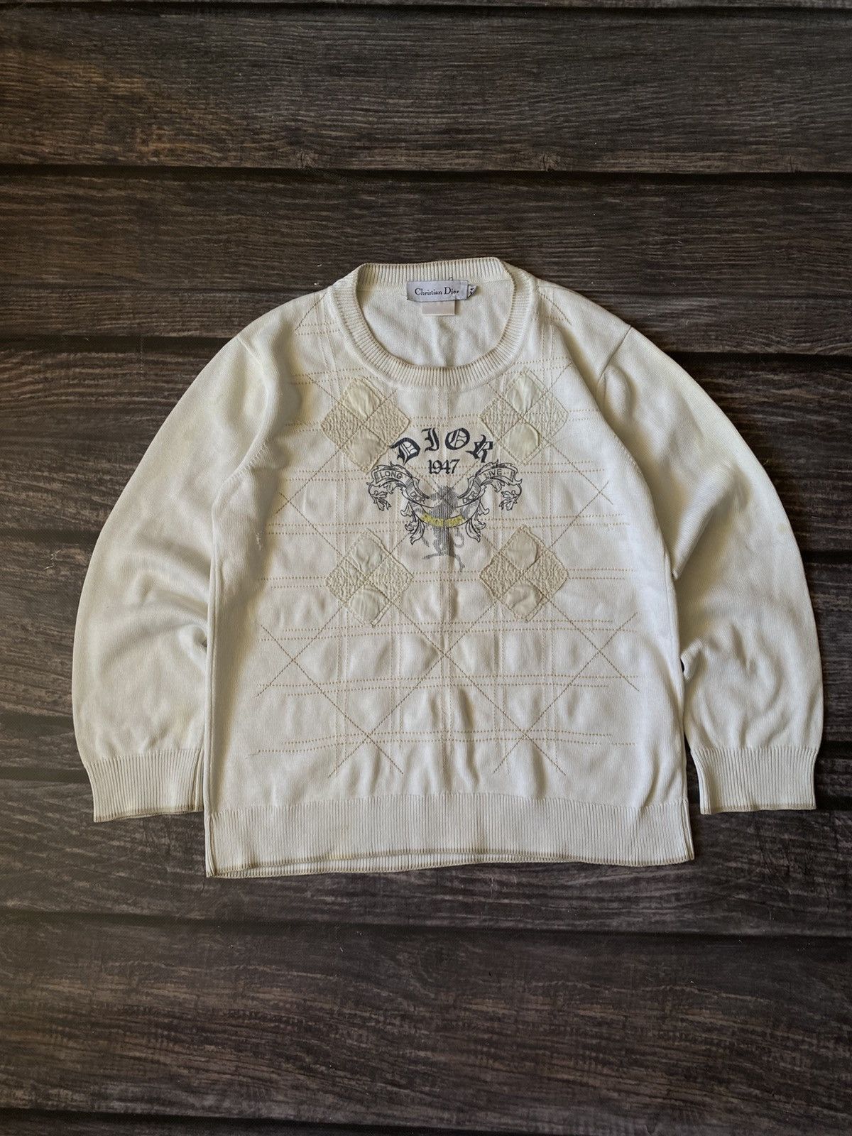Dior Dior rare sweater 10 years Size XXS / US 00 / IT 34 - 1 Thumbnail