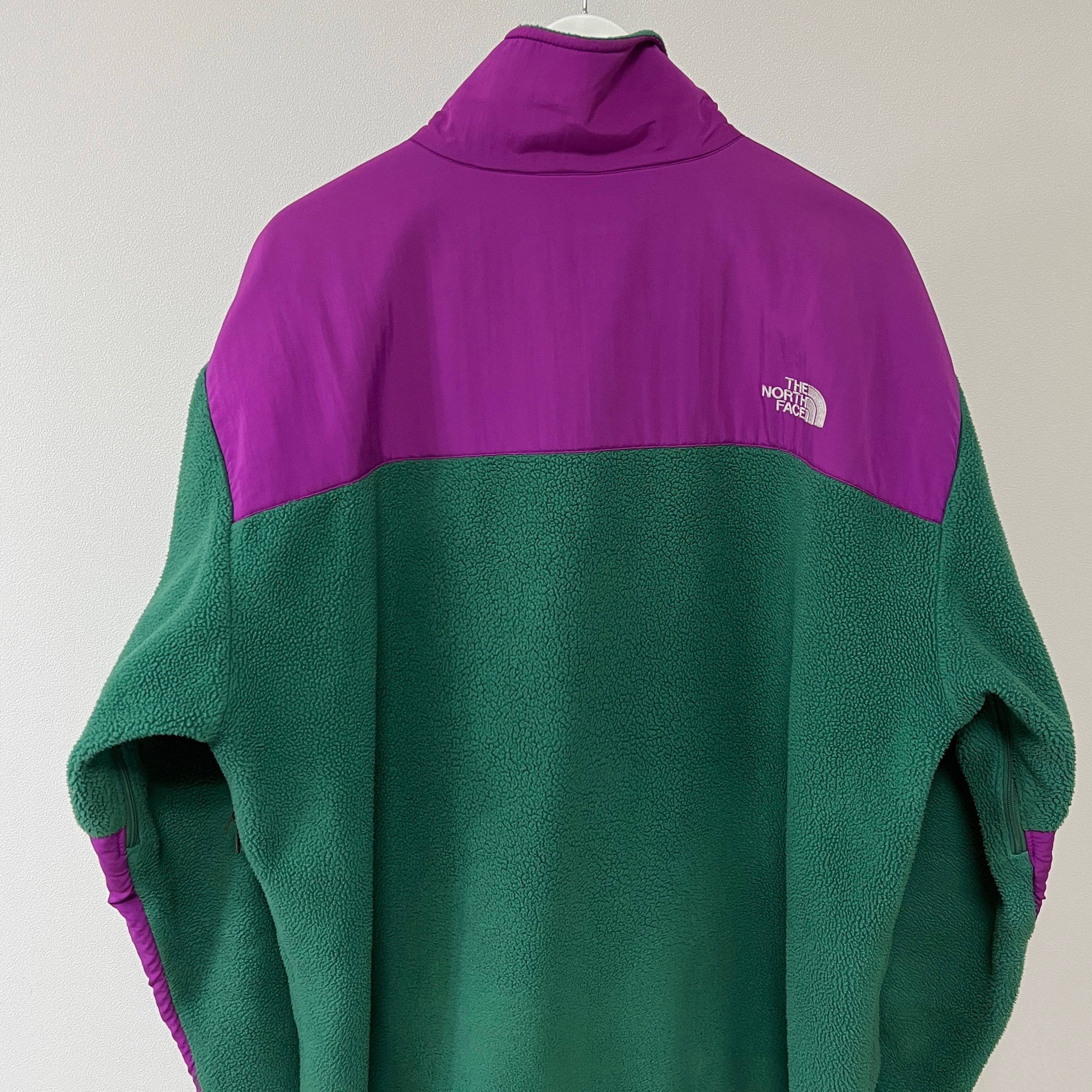 Supreme × The North Face Supreme The North Face SS08 Denali Fleece Green Magenta Size US XL / EU 56 / 4 - 5 Thumbnail