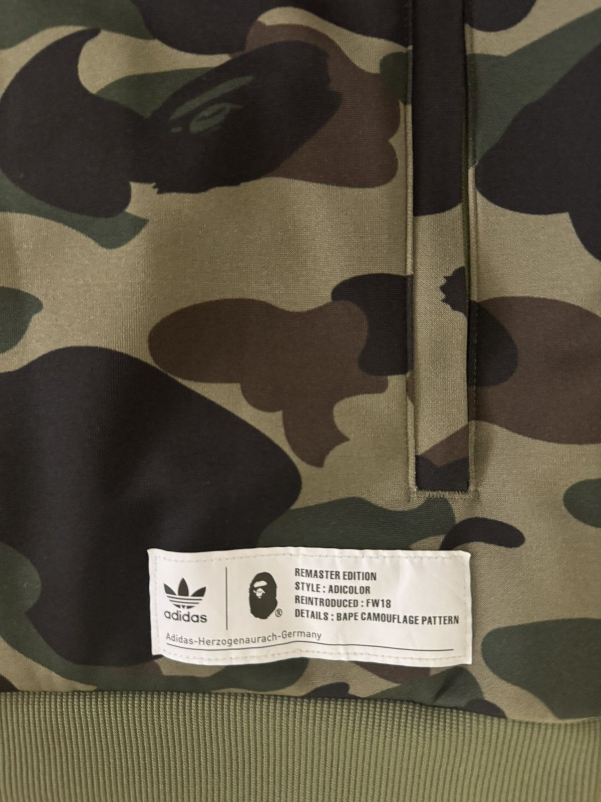 Adidas × Bape BAPE x adidas adicolor Track Jacket - Size Medium Like New Size US M / EU 48-50 / 2 - 4 Thumbnail