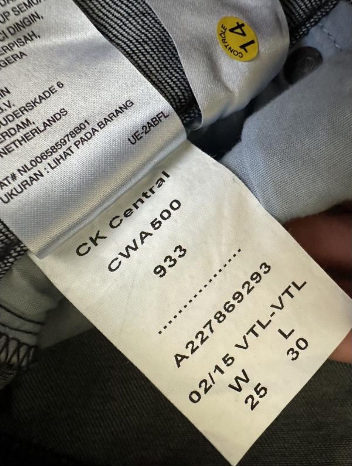 Calvin Klein Jeans Size 25" / US 0 / IT 36 - 6 Thumbnail