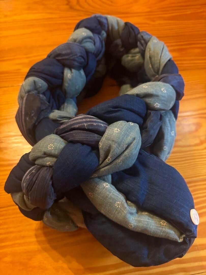 Kapital KAPITAL Hand-Woven Indigo Scarf Size ONE SIZE - 1 Thumbnail