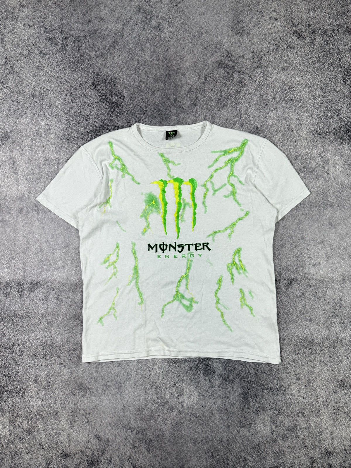 Vintage Vintage Monster Energy T-shirt Moto Racing Streetwear M Rare Size US M / EU 48-50 / 2 - 1 Thumbnail