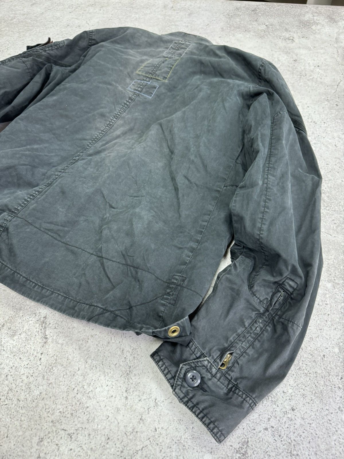 If Six Was Nine × Japanese Brand × Junya Watanabe Vintage Faded Cargo Junya Watanabe Balenciaga Style Jacket Size US M / EU 48-50 / 2 - 4 Thumbnail