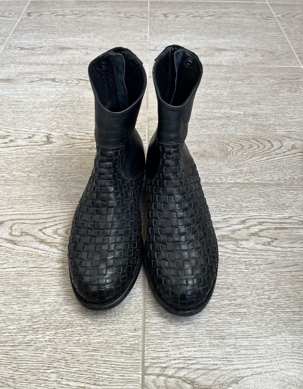 The Last Conspiracy The Last Conspiracy Bottega Veneta Style Leather Boots 90s Size US 6.5 / EU 39-40 - 2 Thumbnail